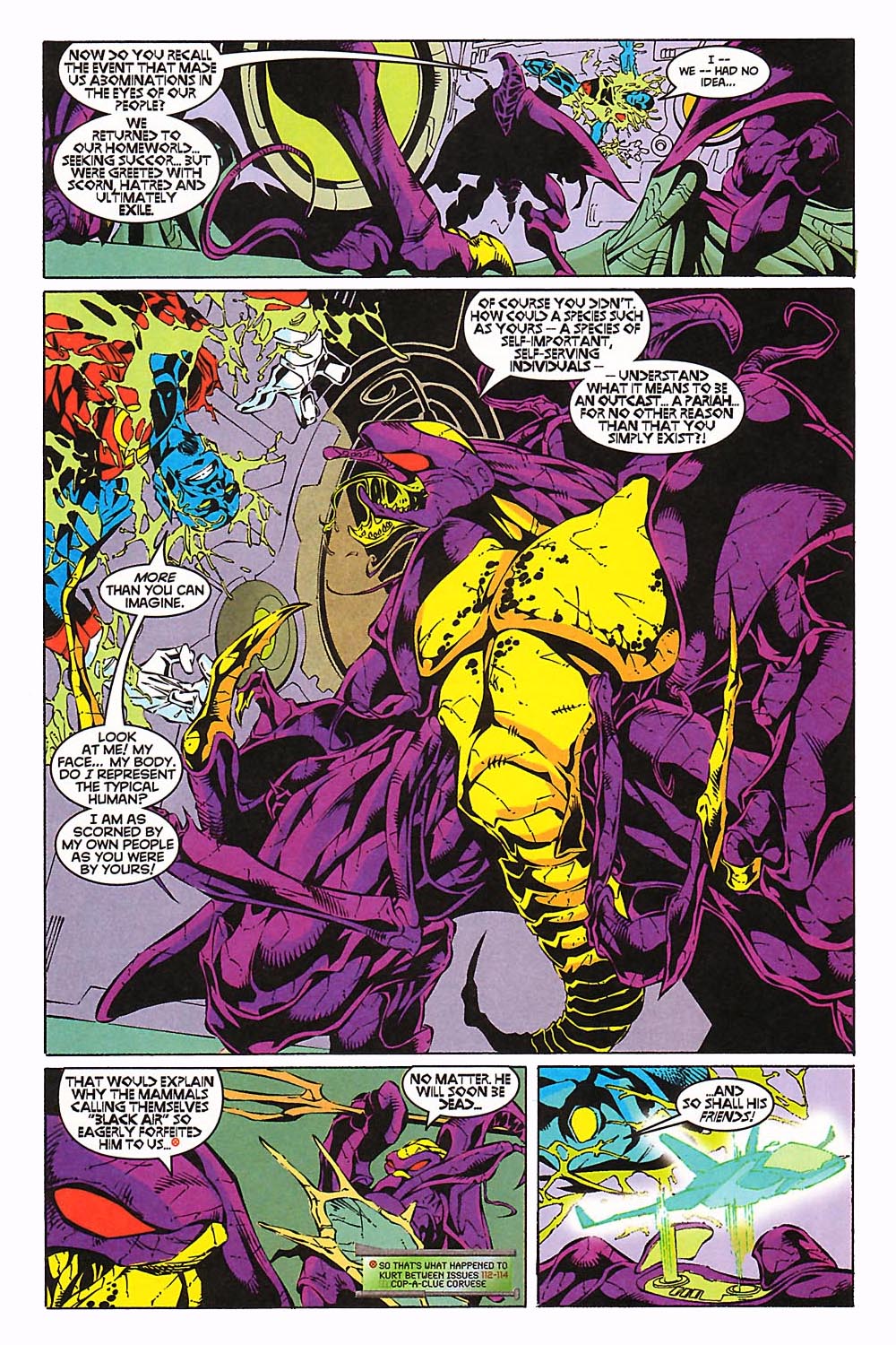 Read online Excalibur (1988) comic -  Issue #116 - 17
