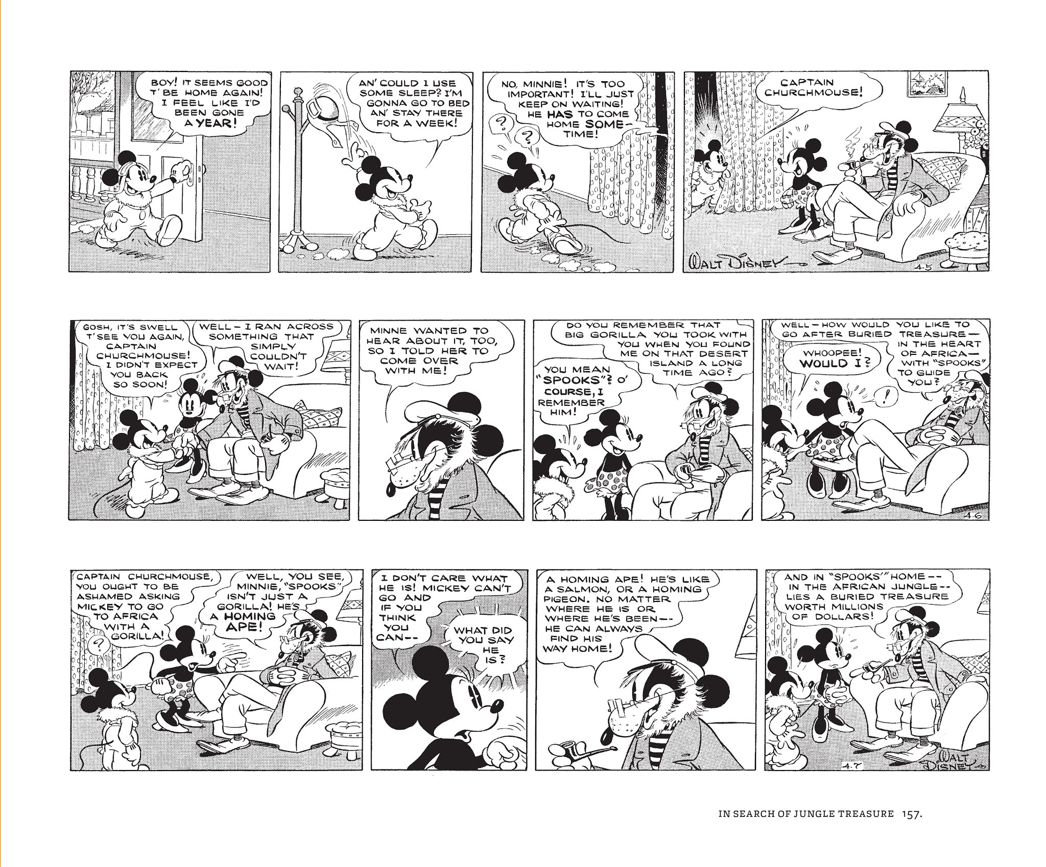 Read online Walt Disney's Mickey Mouse by Floyd Gottfredson comic -  Issue # TPB 4 (Part 2) - 57