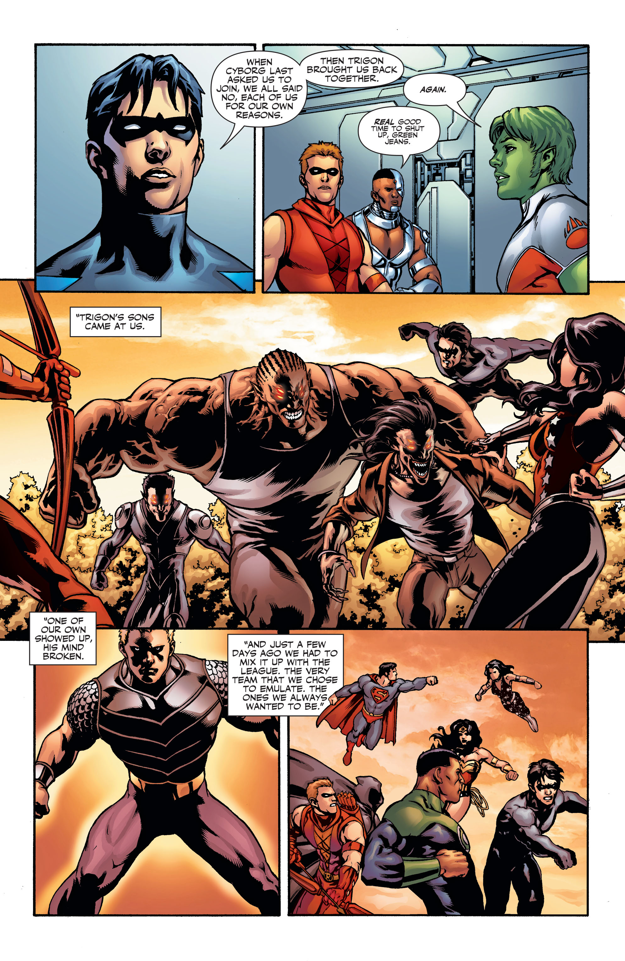 Read online Titans (2008) comic -  Issue #10 - 23