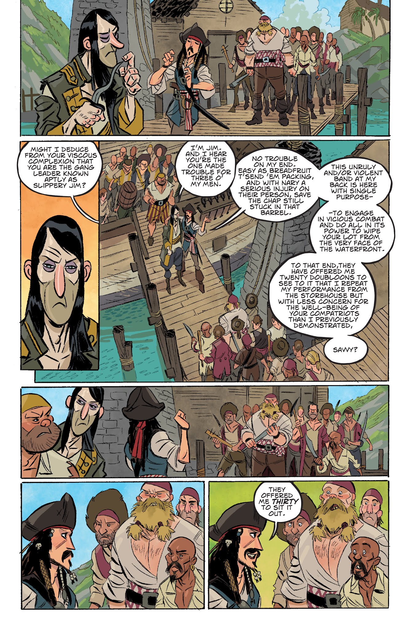 Read online Disney Pirates of the Caribbean comic -  Issue #2 - 18