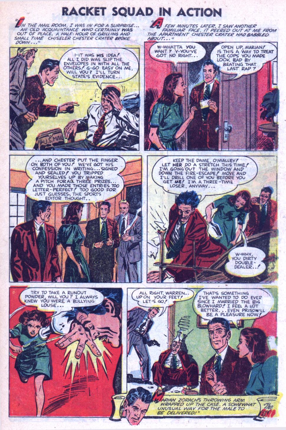 Read online Racket Squad in Action comic -  Issue #9 - 27