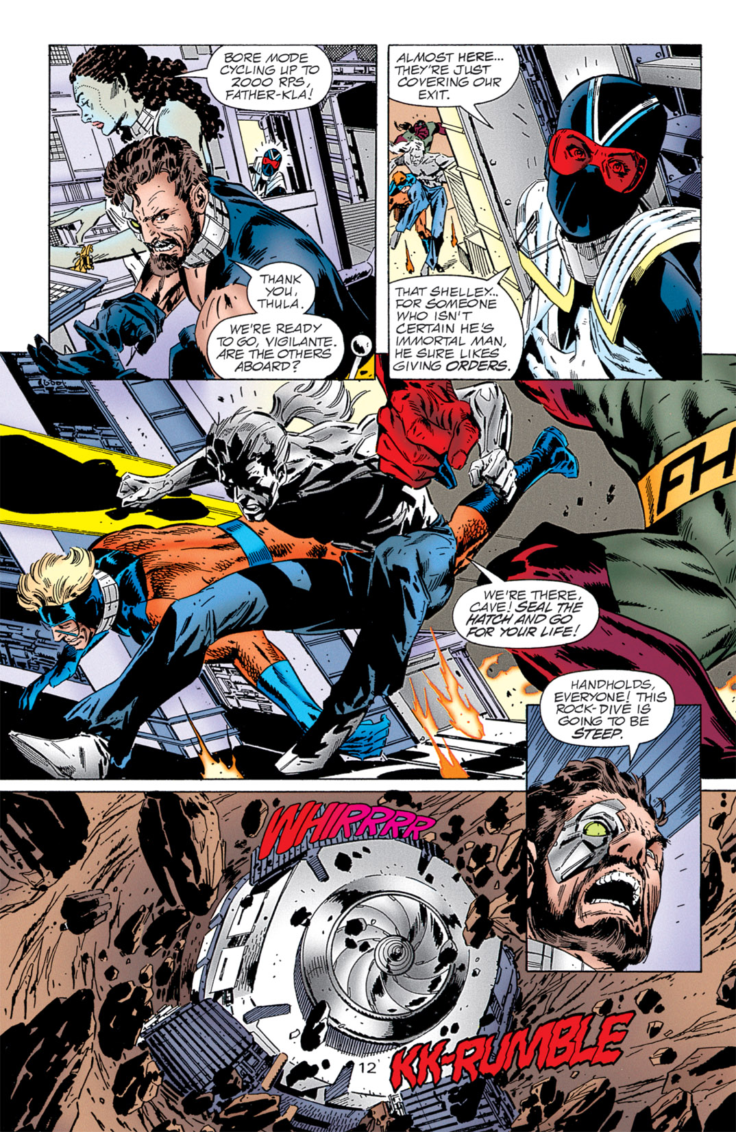 Read online Resurrection Man (1997) comic -  Issue #25 - 13