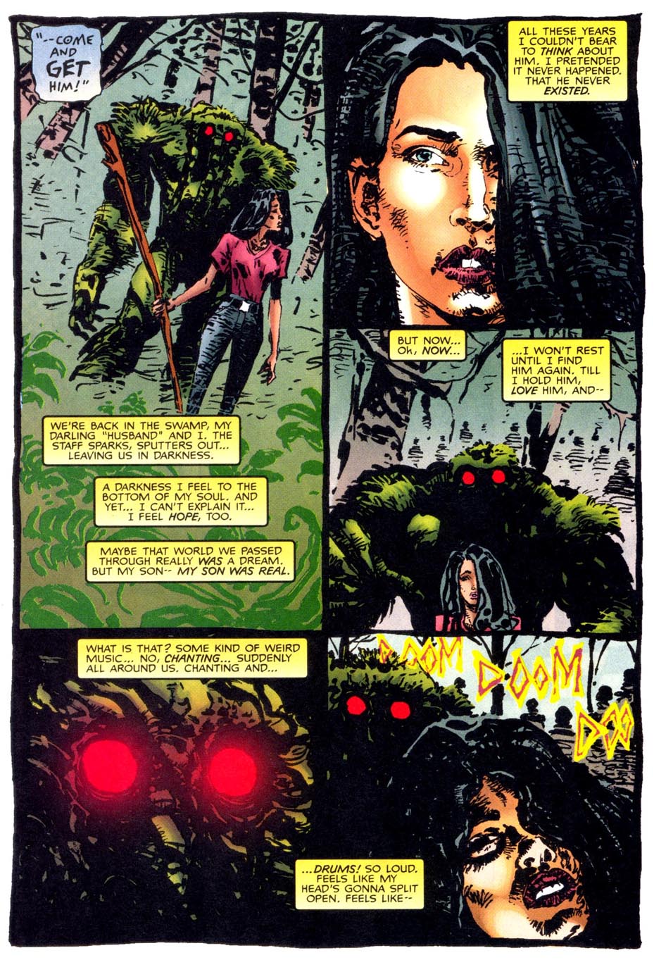 Read online Man-Thing (1997) comic -  Issue #5 - 21