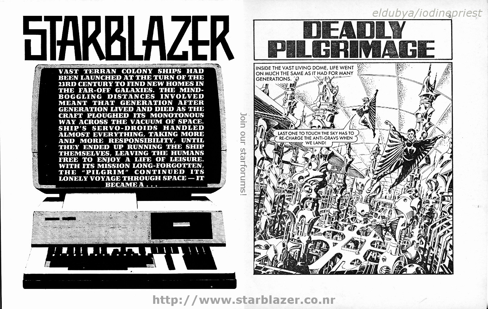 Read online Starblazer comic -  Issue #149 - 3