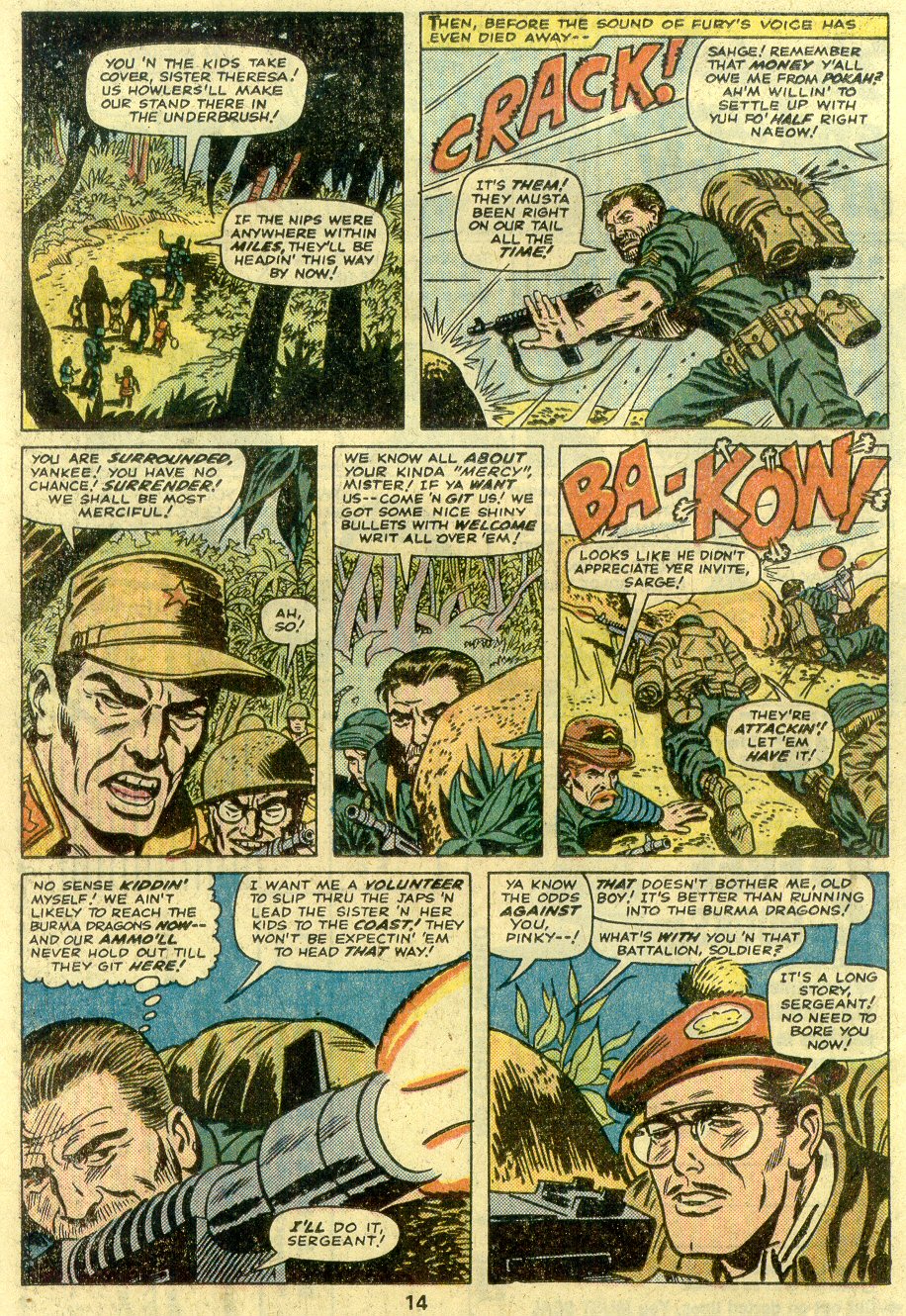 Read online Sgt. Fury comic -  Issue #125 - 16