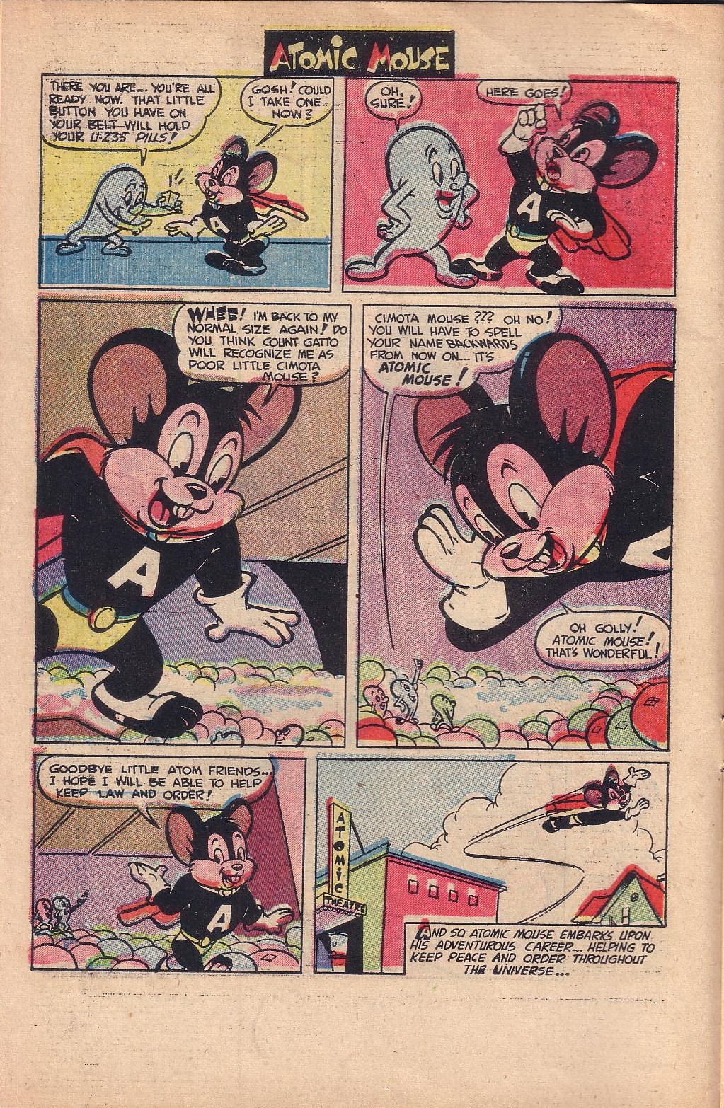 Read online Atomic Mouse comic -  Issue #1 - 9