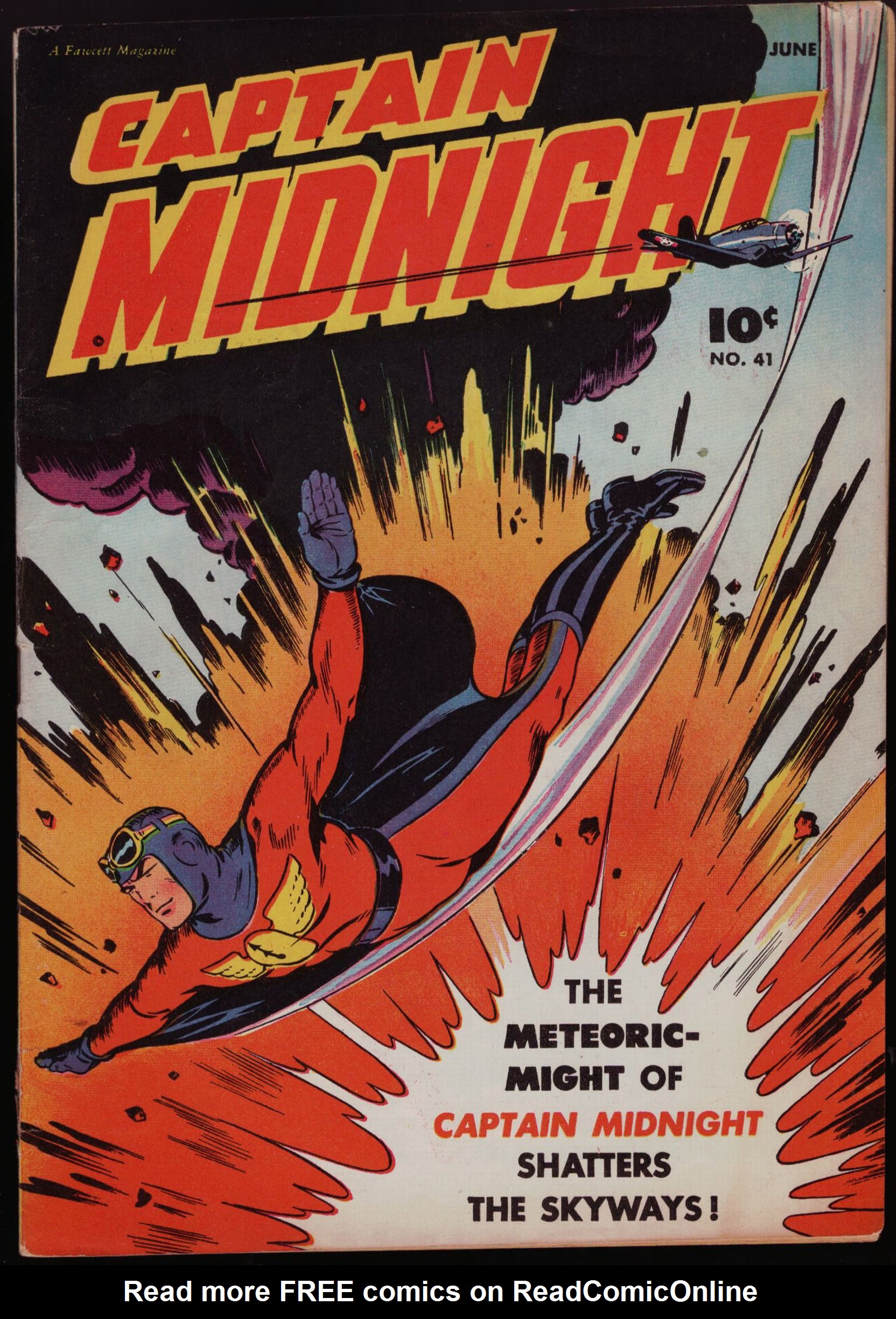 Read online Captain Midnight (1942) comic -  Issue #41 - 1