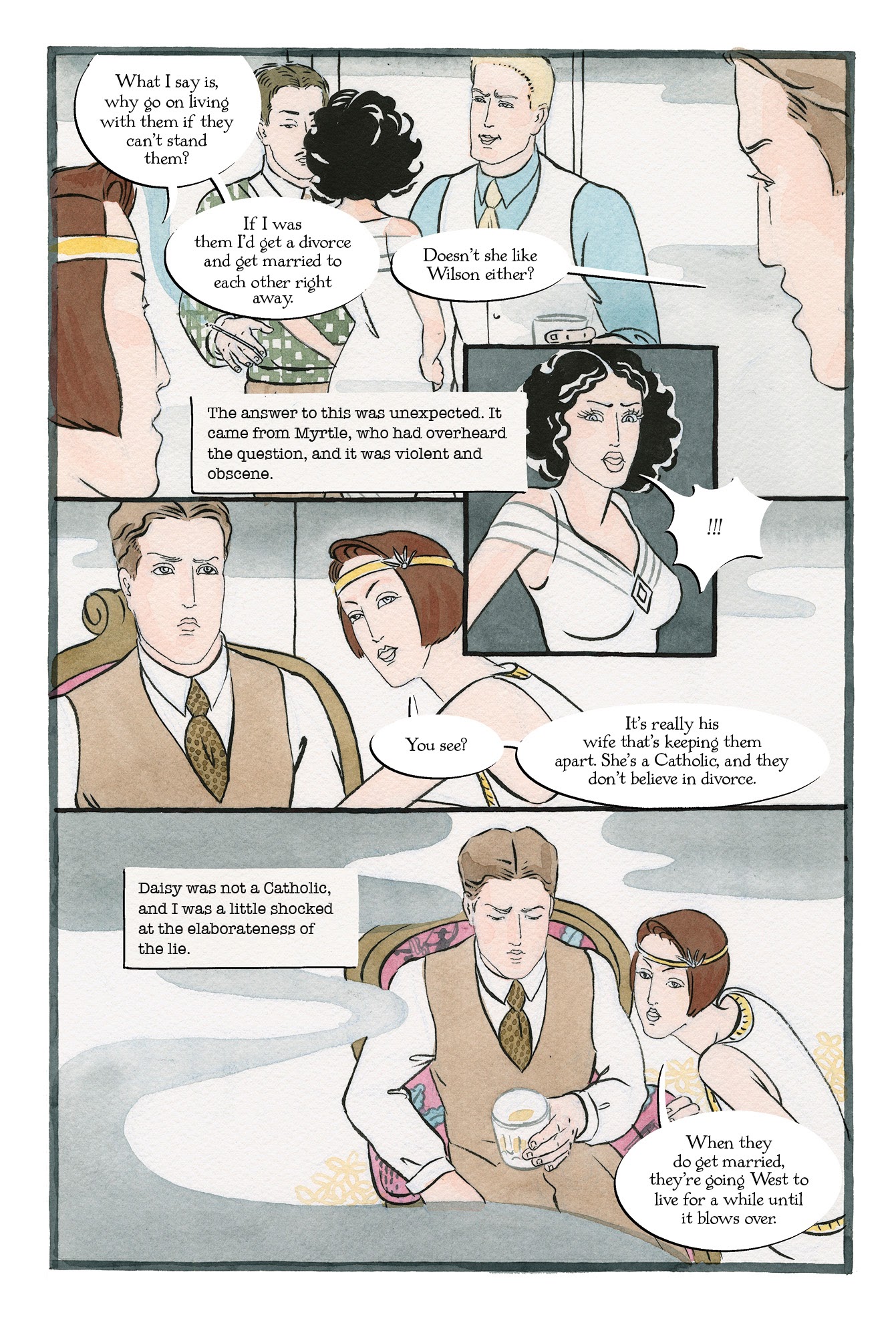 Read online The Great Gatsby: The Graphic Novel comic -  Issue # TPB (Part 1) - 52