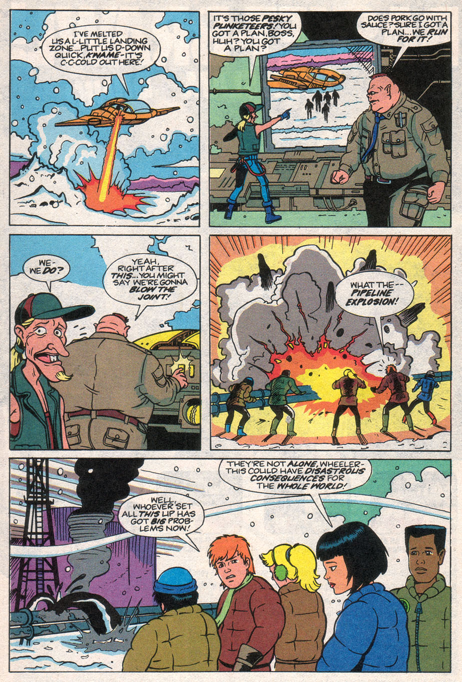 Read online Captain Planet and the Planeteers comic -  Issue #10 - 20