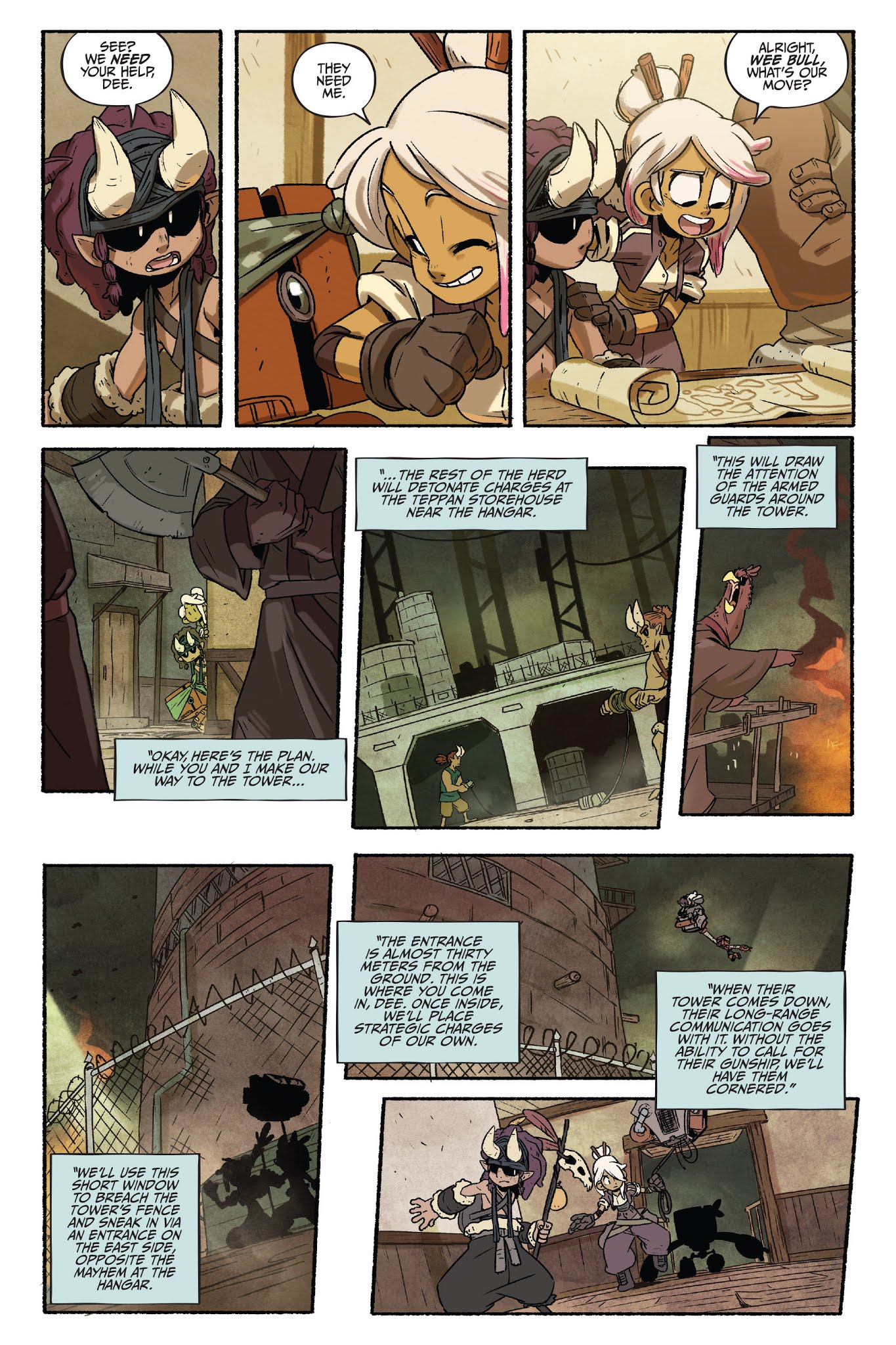 Read online Tyson Hesse's Diesel: Ignition comic -  Issue # TPB (Part 1) - 87