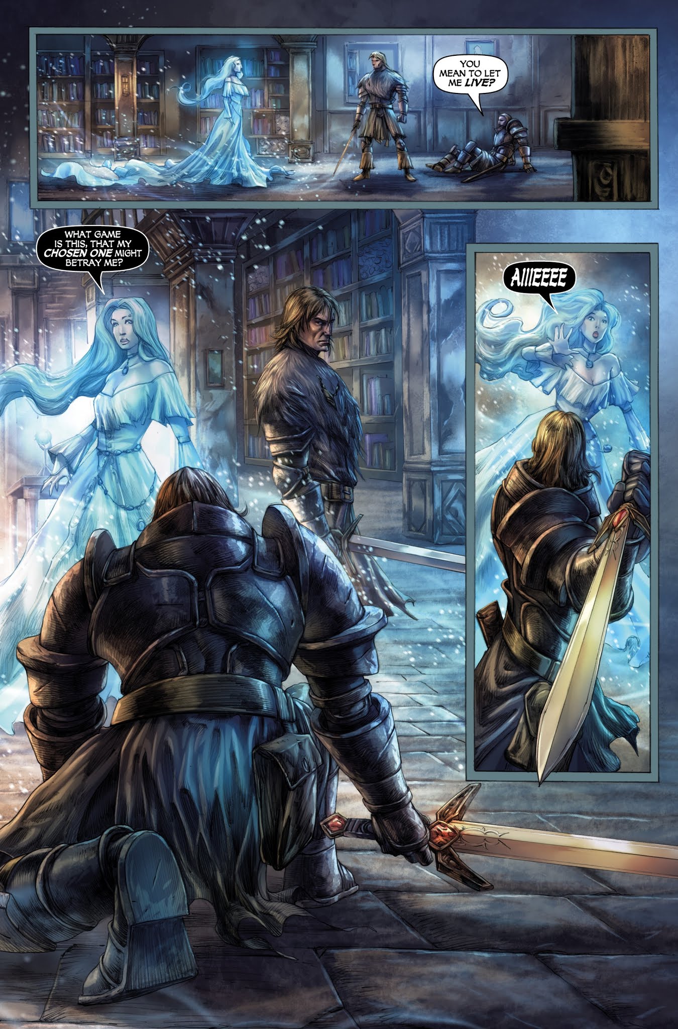 Read online Dark Souls: Winter's Spite comic -  Issue #4 - 21