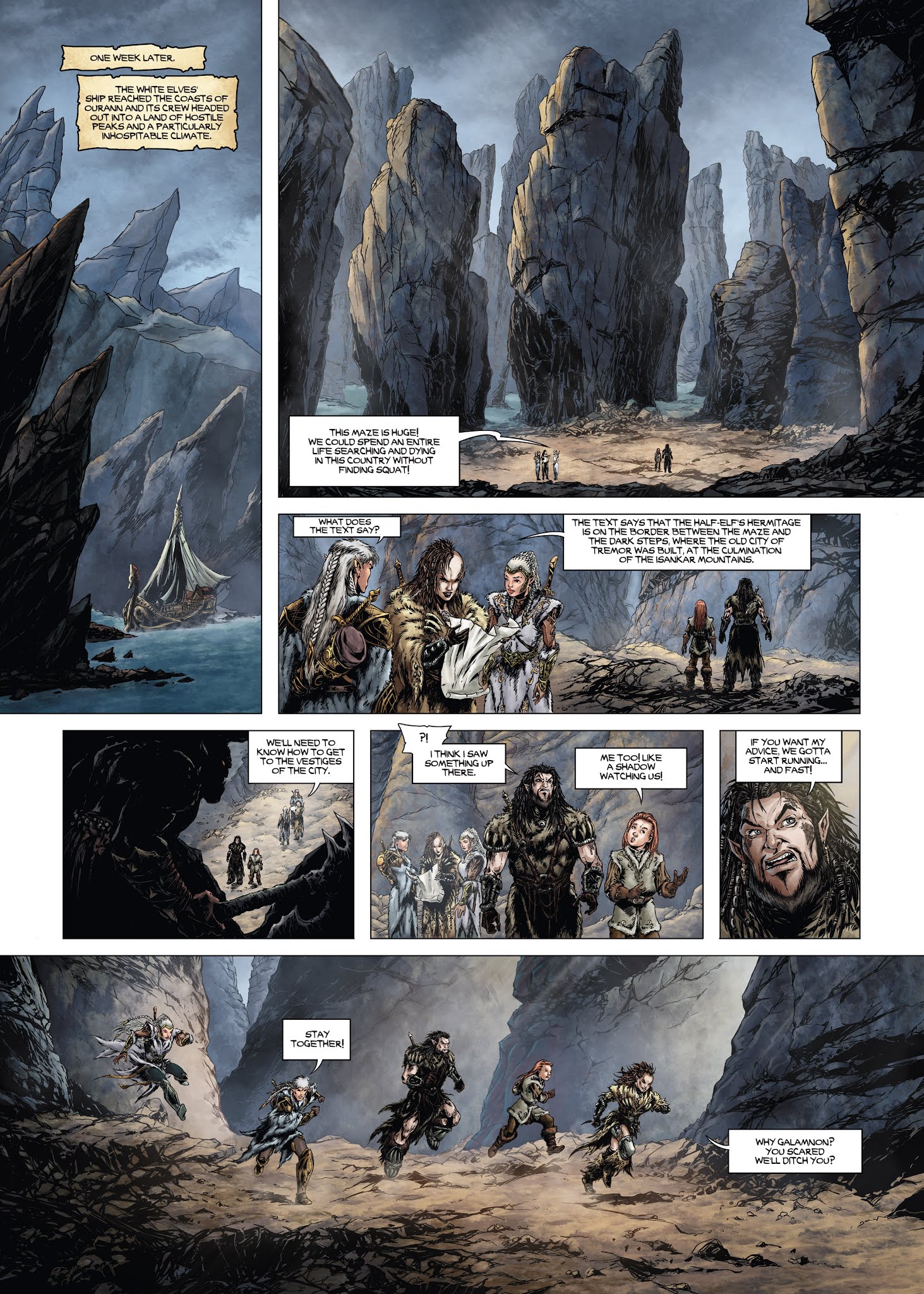 Read online Elves comic -  Issue #19 - 45