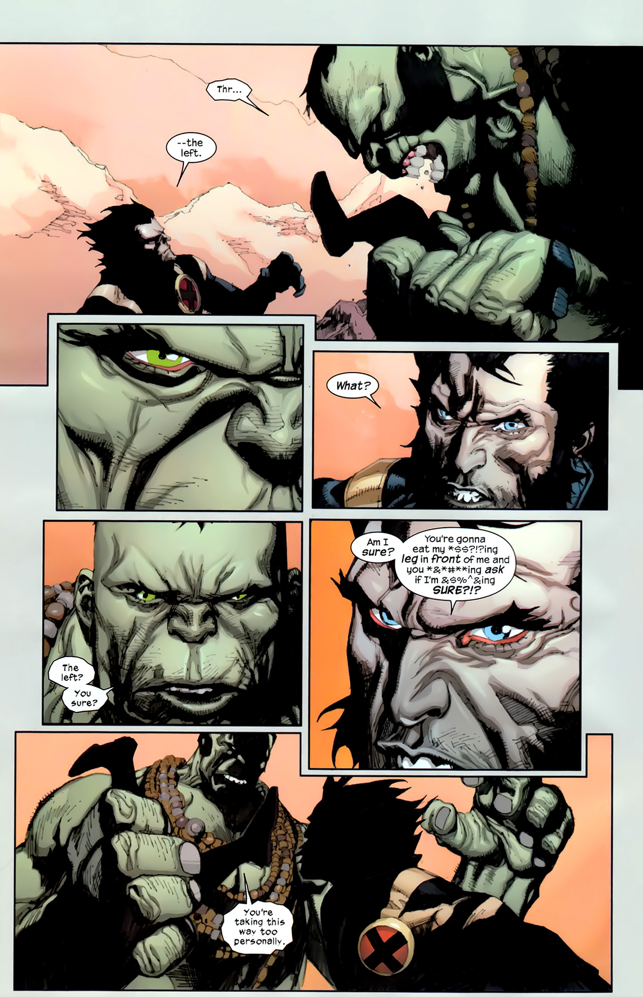 Read online Ultimate Wolverine vs. Hulk comic -  Issue #3 - 8