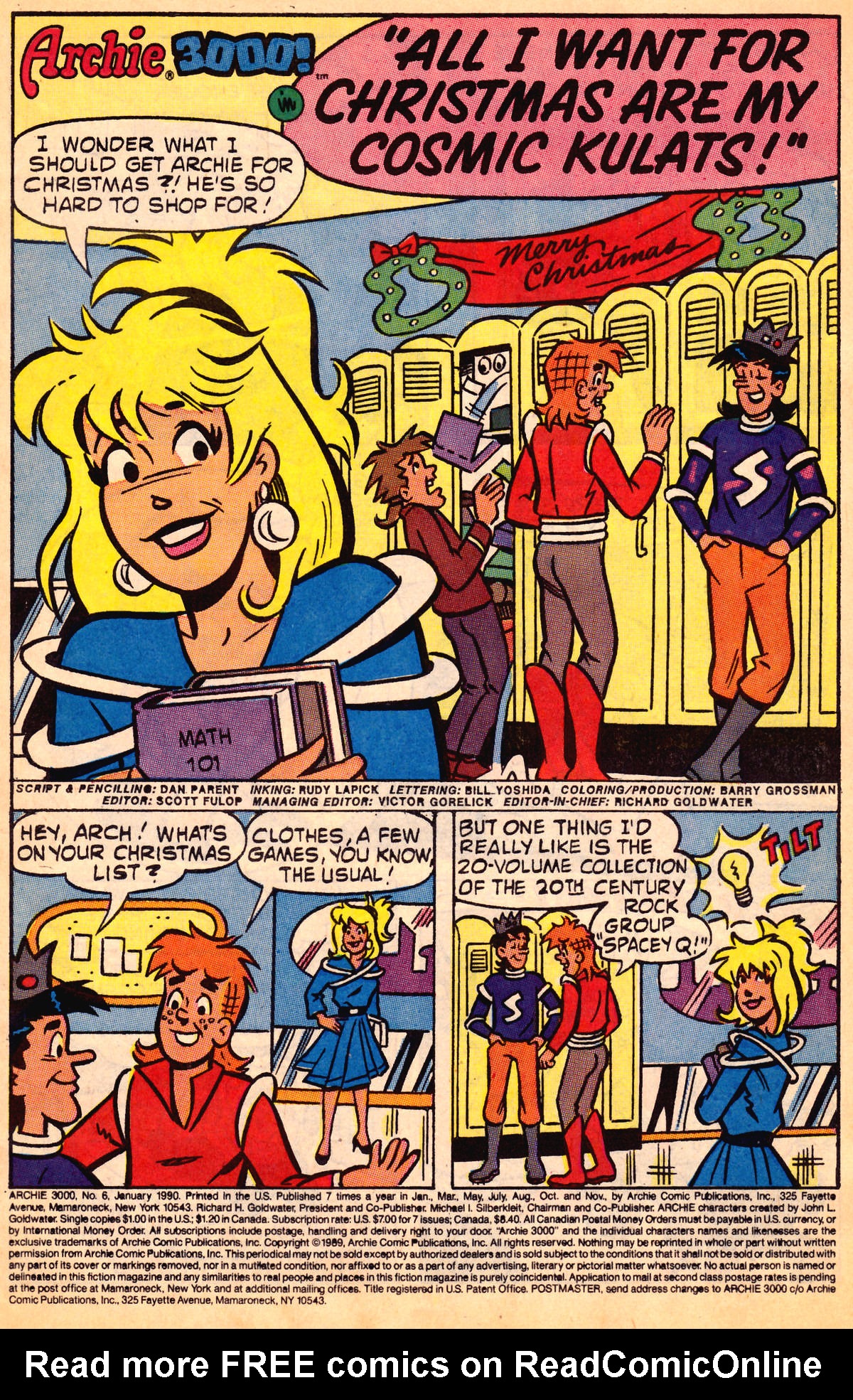 Read online Archie 3000! (1989) comic -  Issue #6 - 2