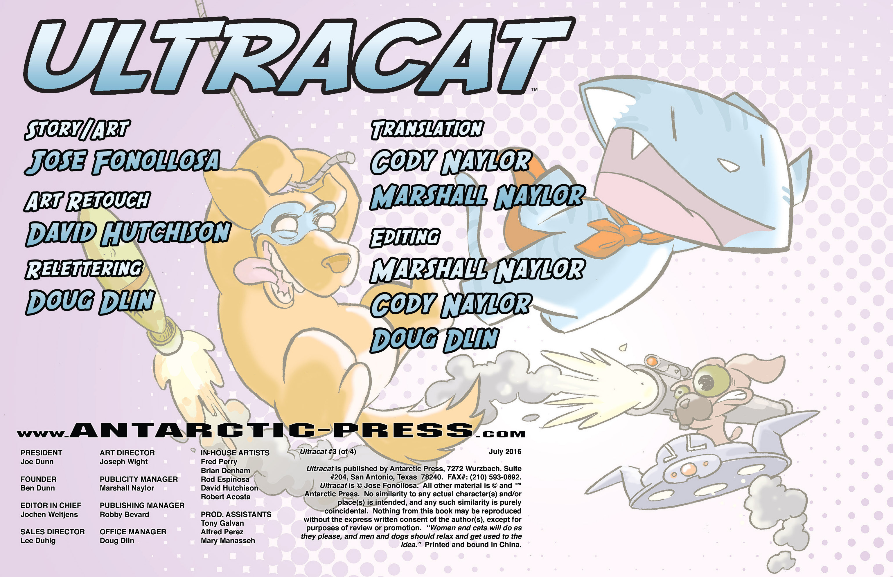 Read online Ultracat comic -  Issue #3 - 2