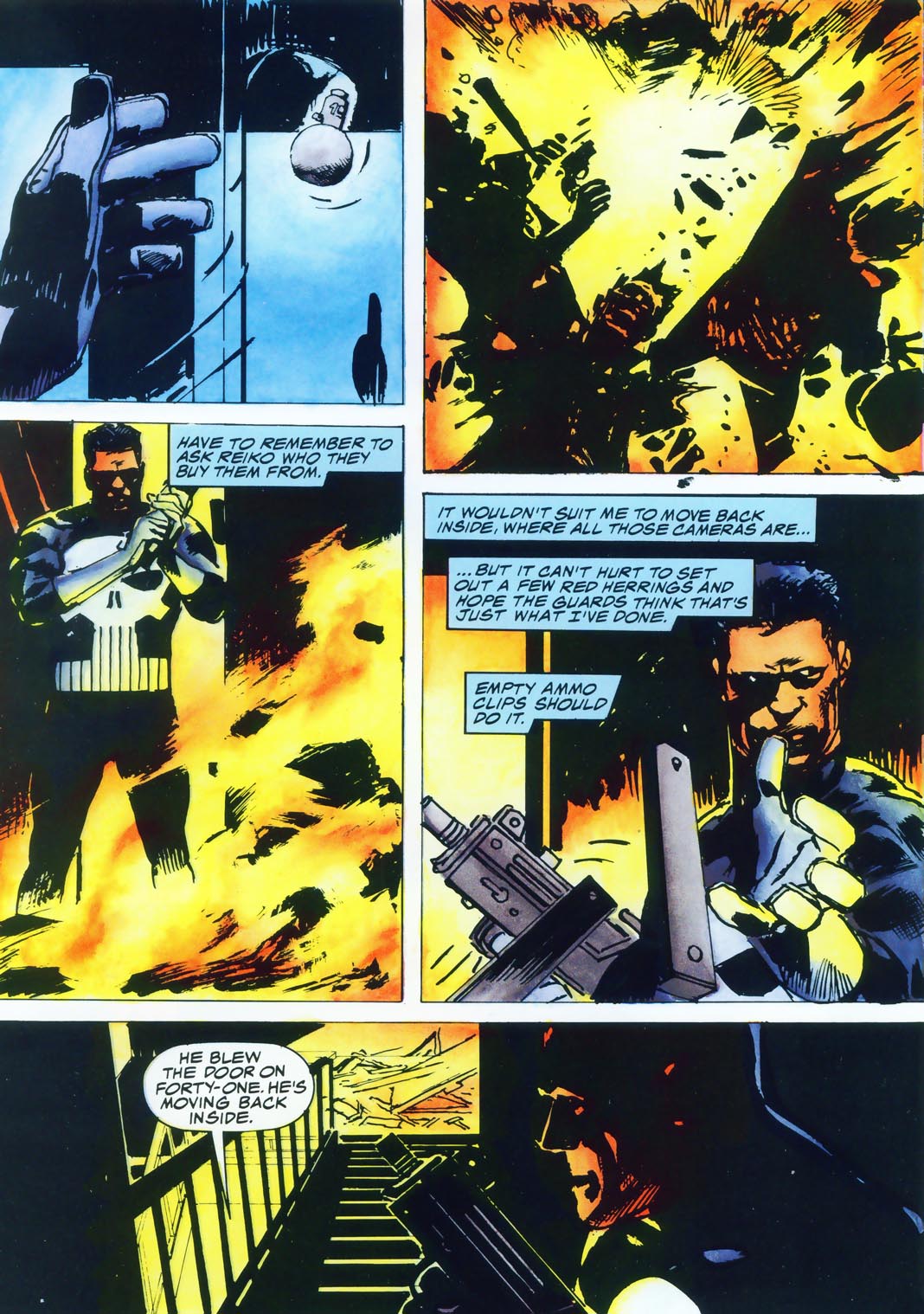 Read online Marvel Graphic Novel comic -  Issue #40 - The Punisher - Assassins' Guild - 55