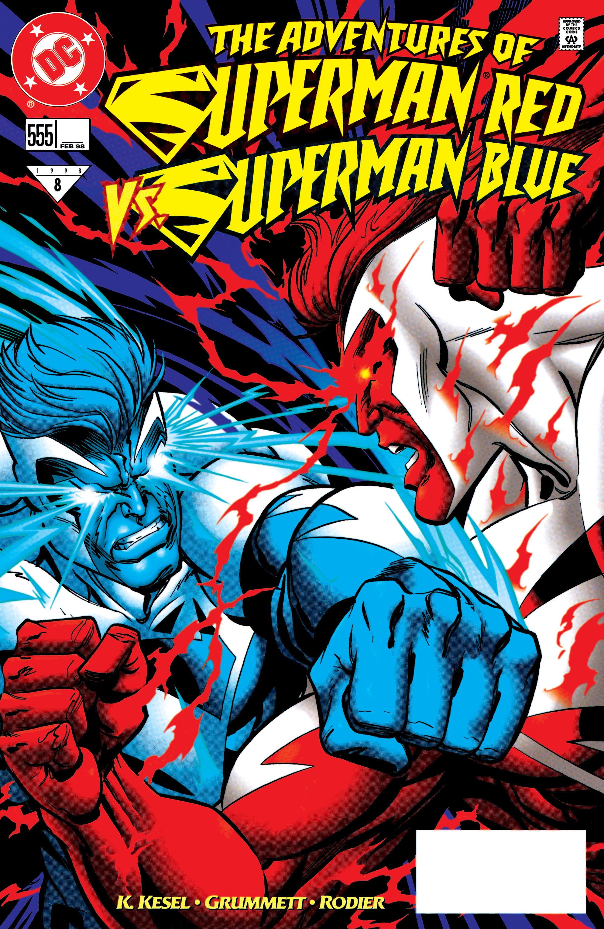 Read online Adventures of Superman (1987) comic -  Issue #555 - 1