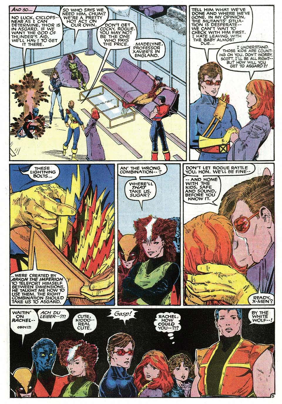 Read online X-Men Annual comic -  Issue #9 - 7