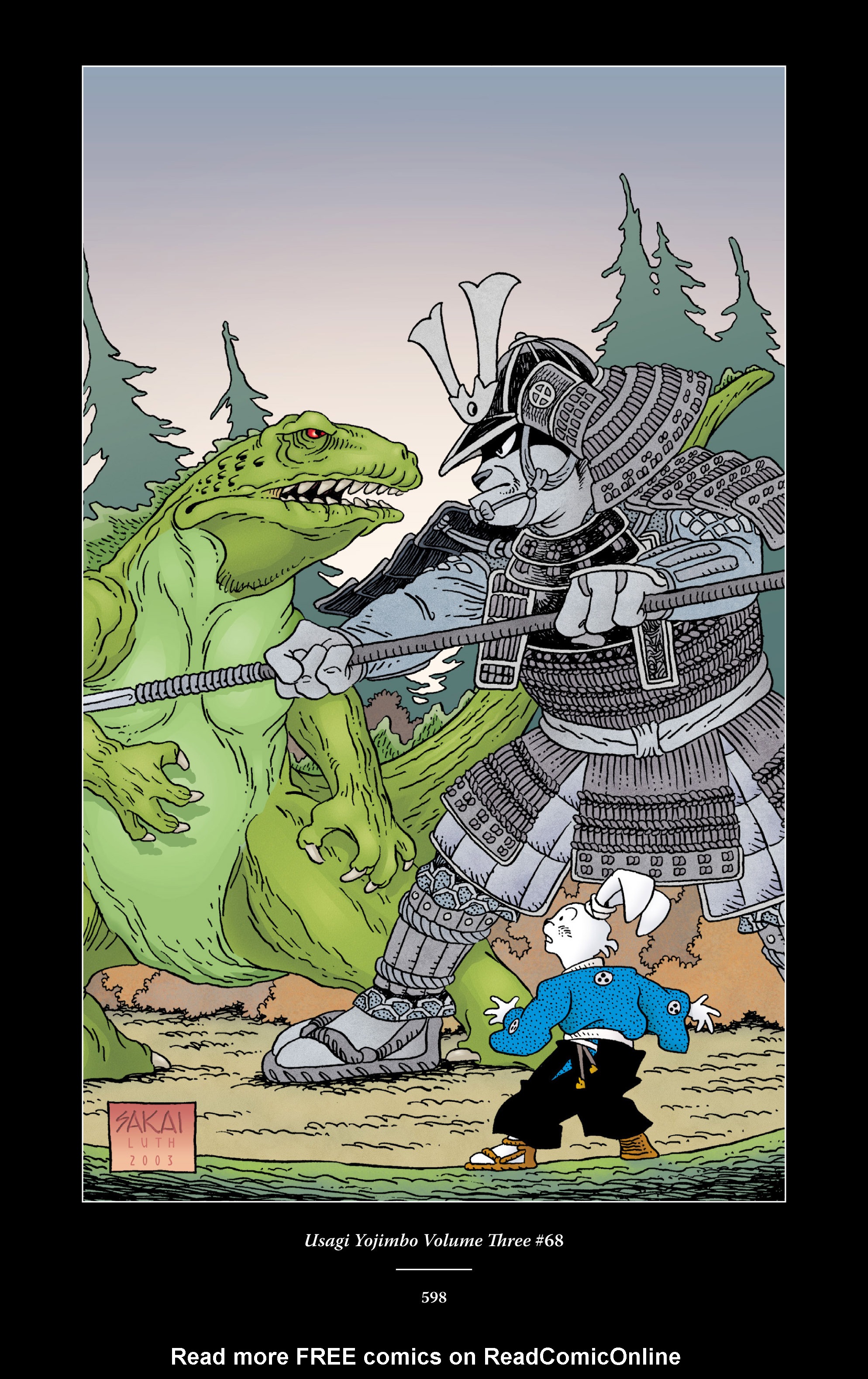 Read online The Usagi Yojimbo Saga comic -  Issue # TPB 4 - 592