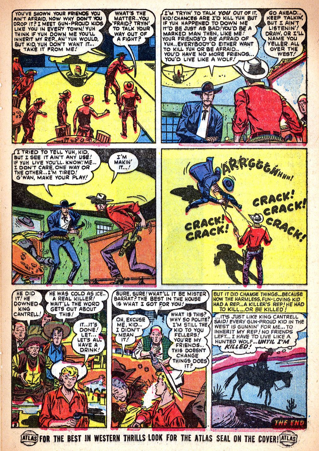 Read online Apache Kid comic -  Issue #12 - 21