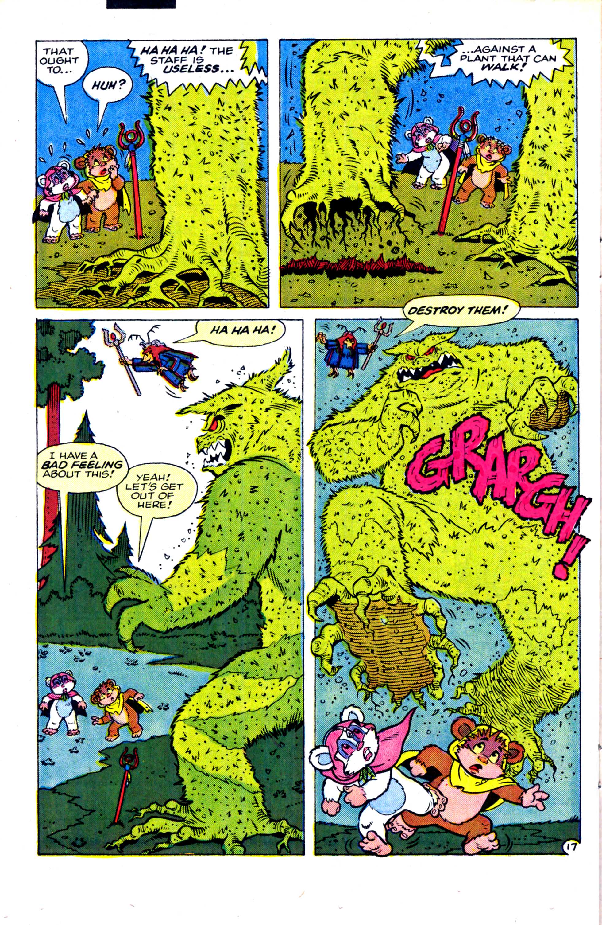 Read online Ewoks (1987) comic -  Issue #12 - 18