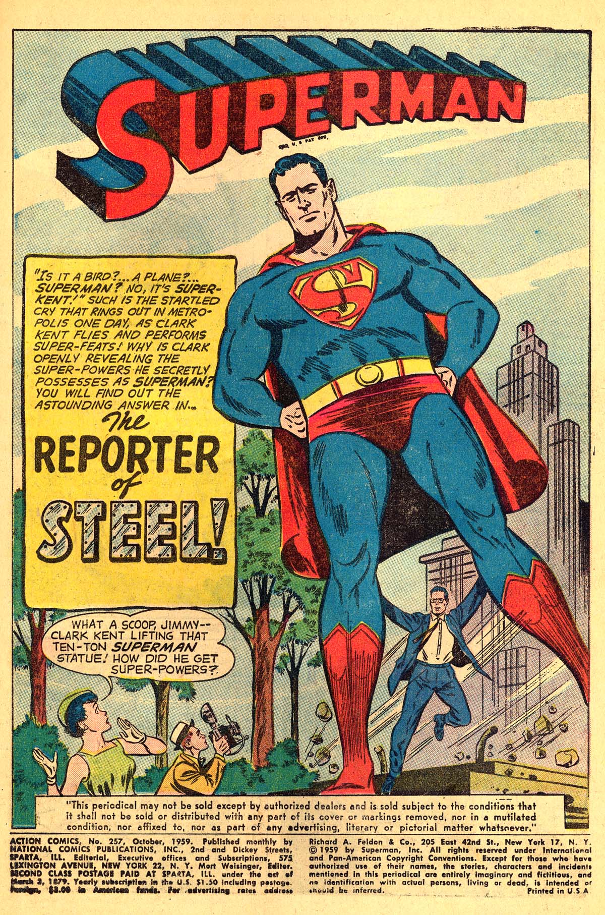 Read online Action Comics (1938) comic -  Issue #257 - 3