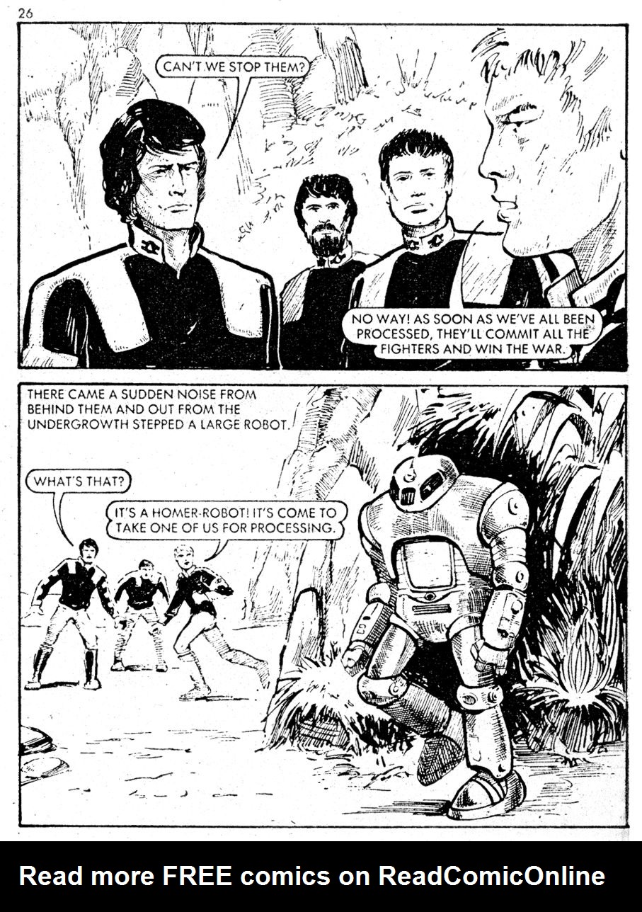 Read online Starblazer comic -  Issue #21 - 26