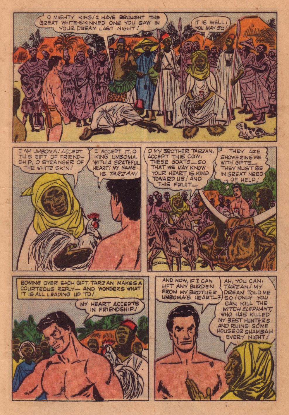 Read online Tarzan (1948) comic -  Issue #102 - 5