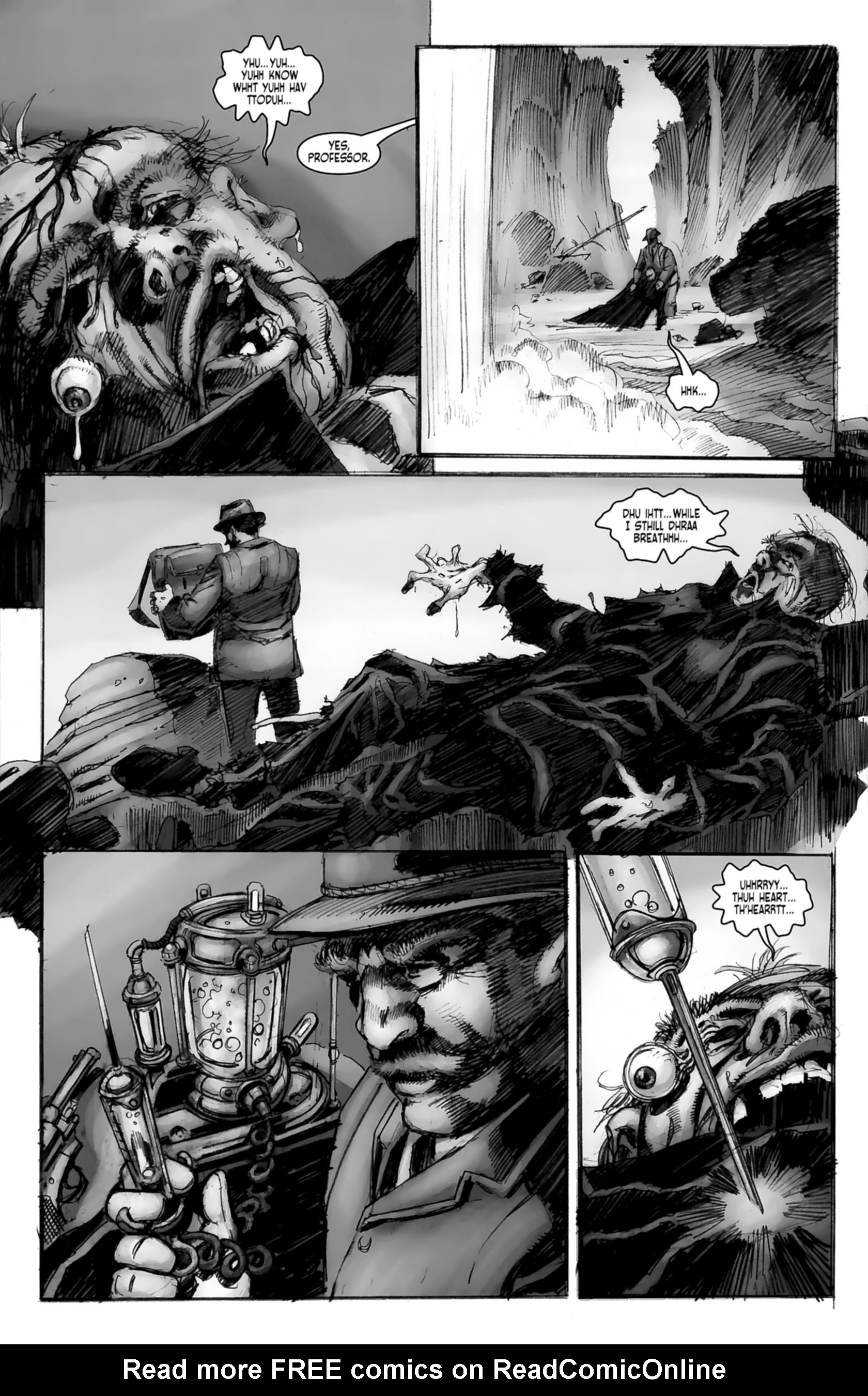 Read online Victorian Undead comic -  Issue #4 - 7