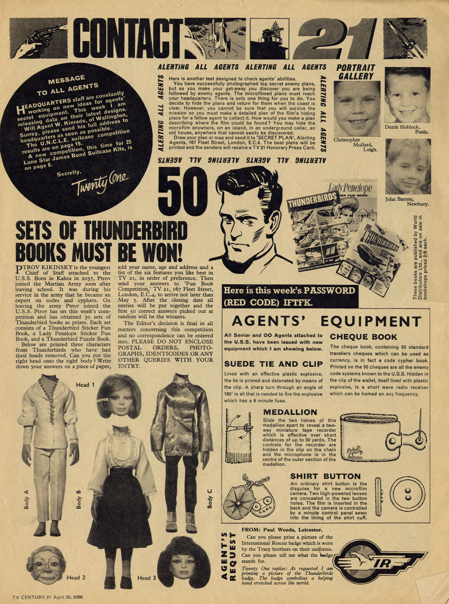 Read online TV Century 21 (TV 21) comic -  Issue #67 - 7