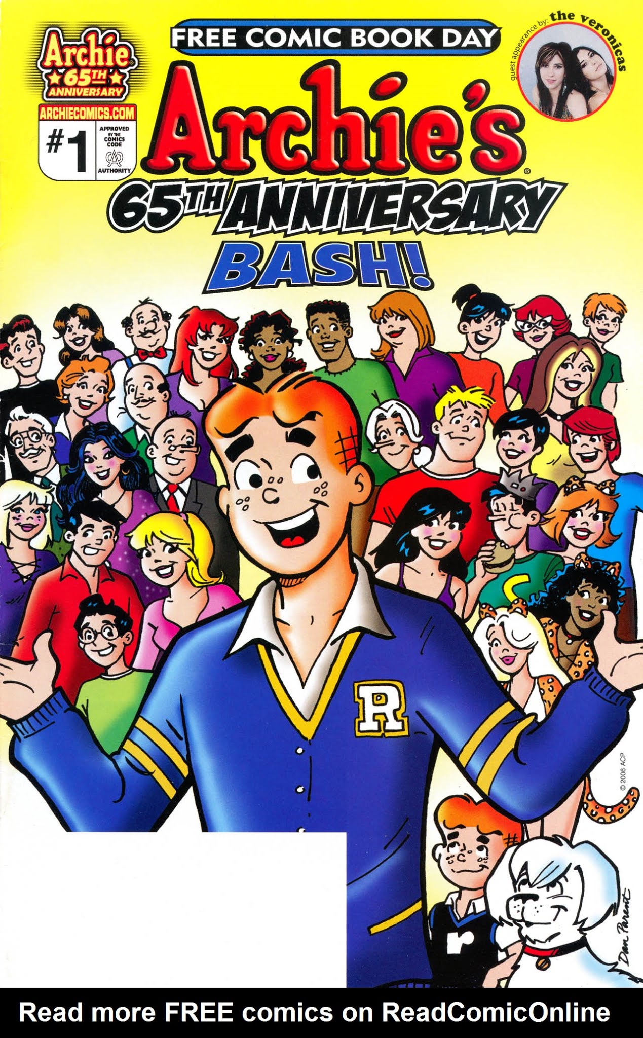 Read online Archie's 65th Anniversary Bash, Free Comic Book Day Edition comic -  Issue # Full - 1