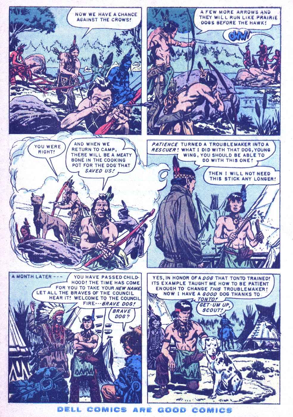 Read online Lone Ranger's Companion Tonto comic -  Issue #28 - 33