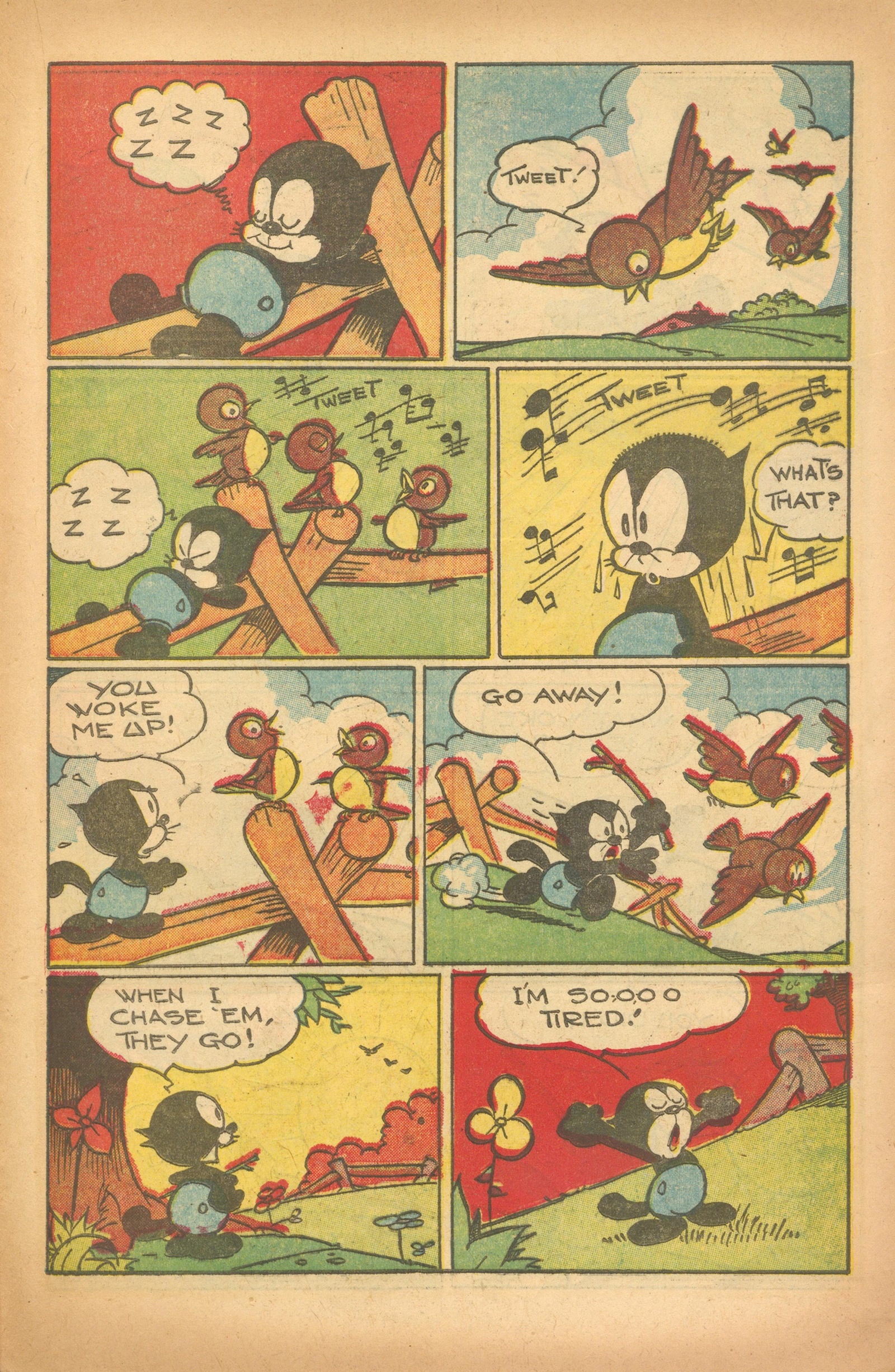 Read online Felix the Cat (1951) comic -  Issue #23 - 23
