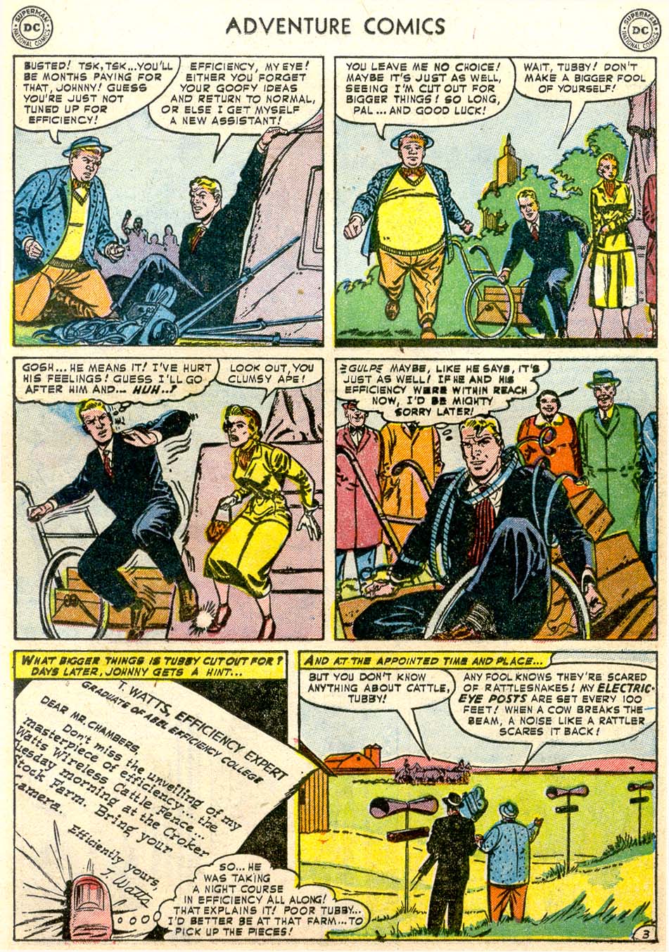 Read online Adventure Comics (1938) comic -  Issue #174 - 27