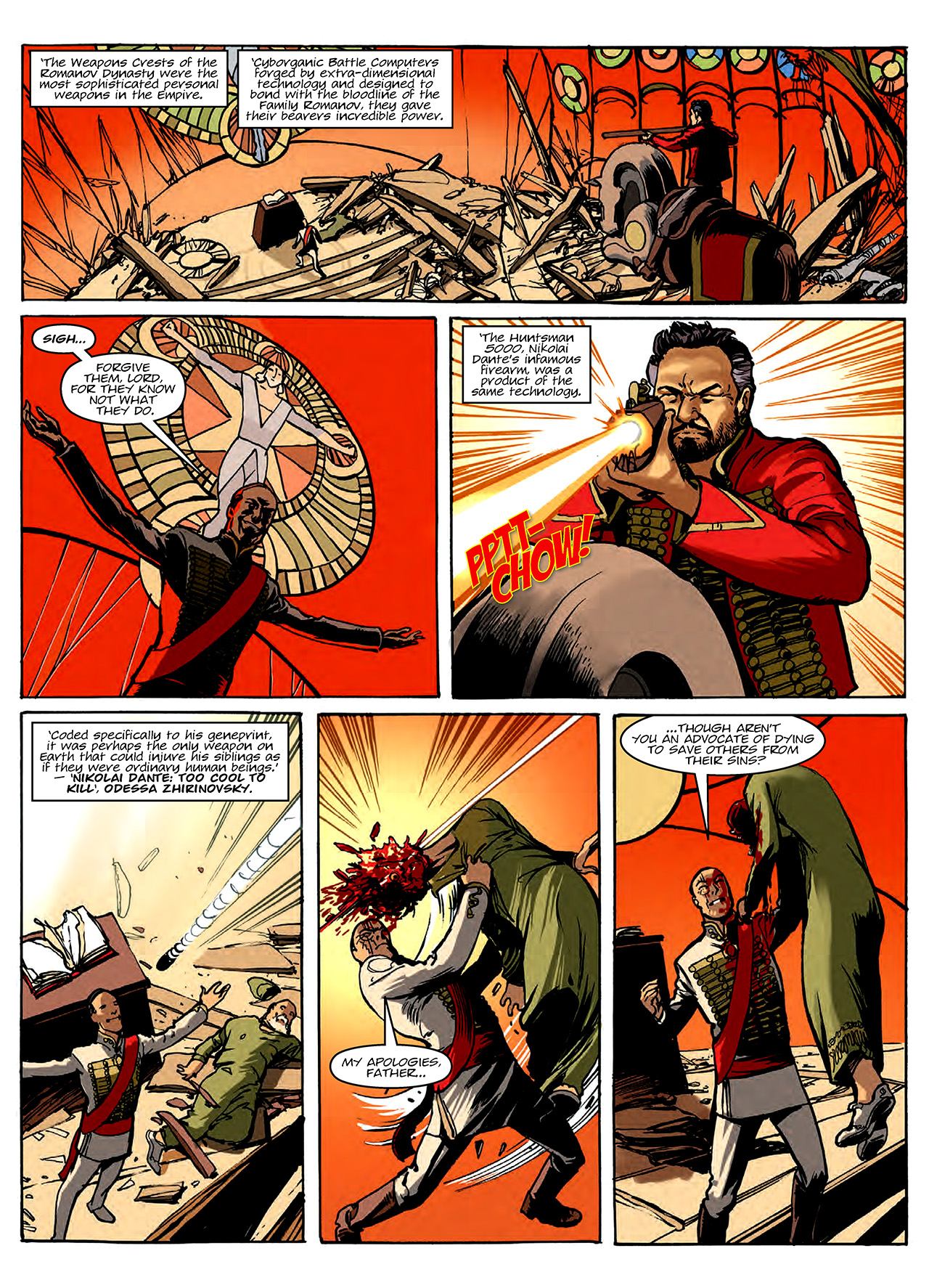 Read online Nikolai Dante comic -  Issue # TPB 11 - 101