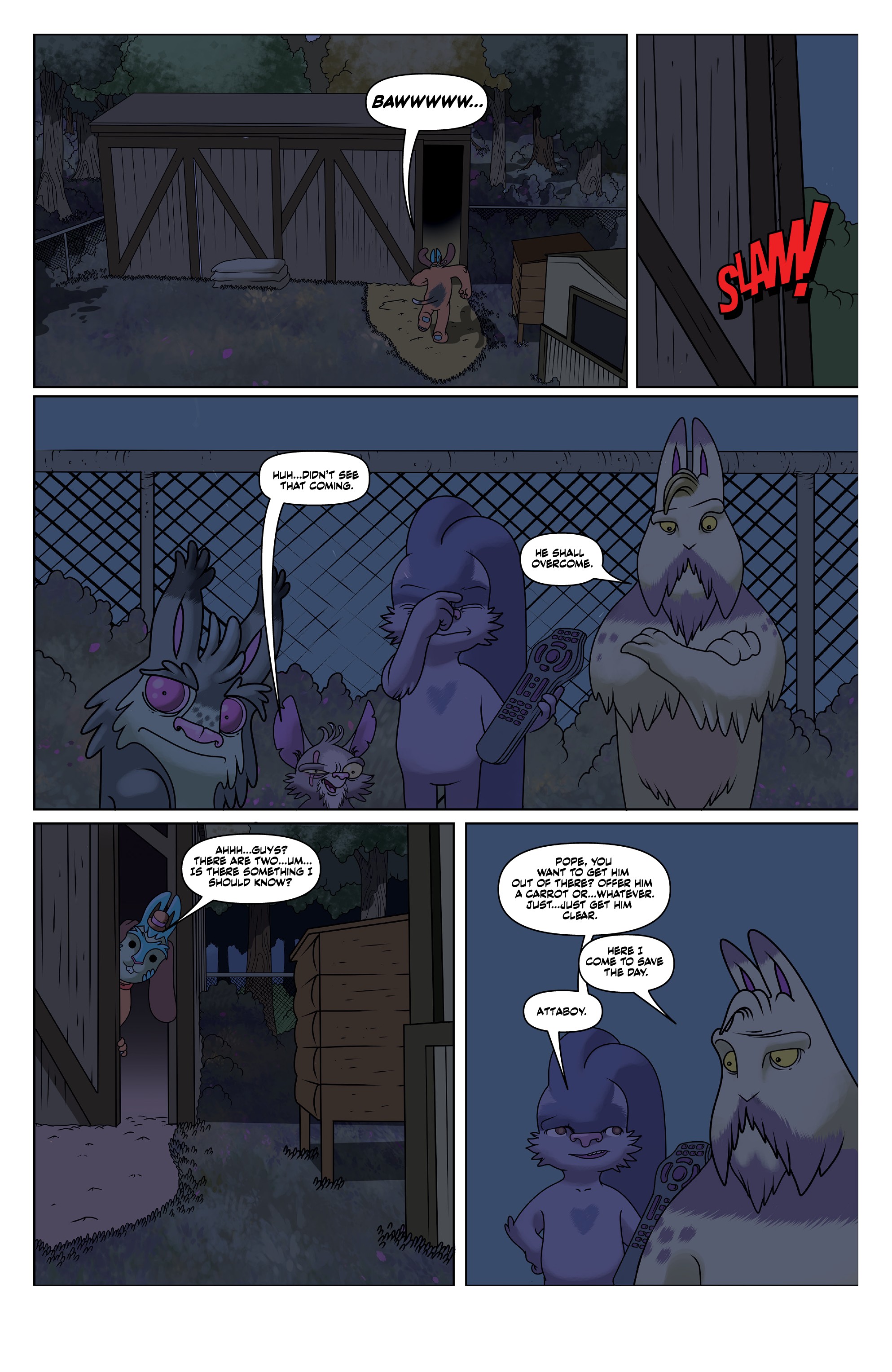 Read online Auntie Agatha's Home For Wayward Rabbits comic -  Issue #6 - 11