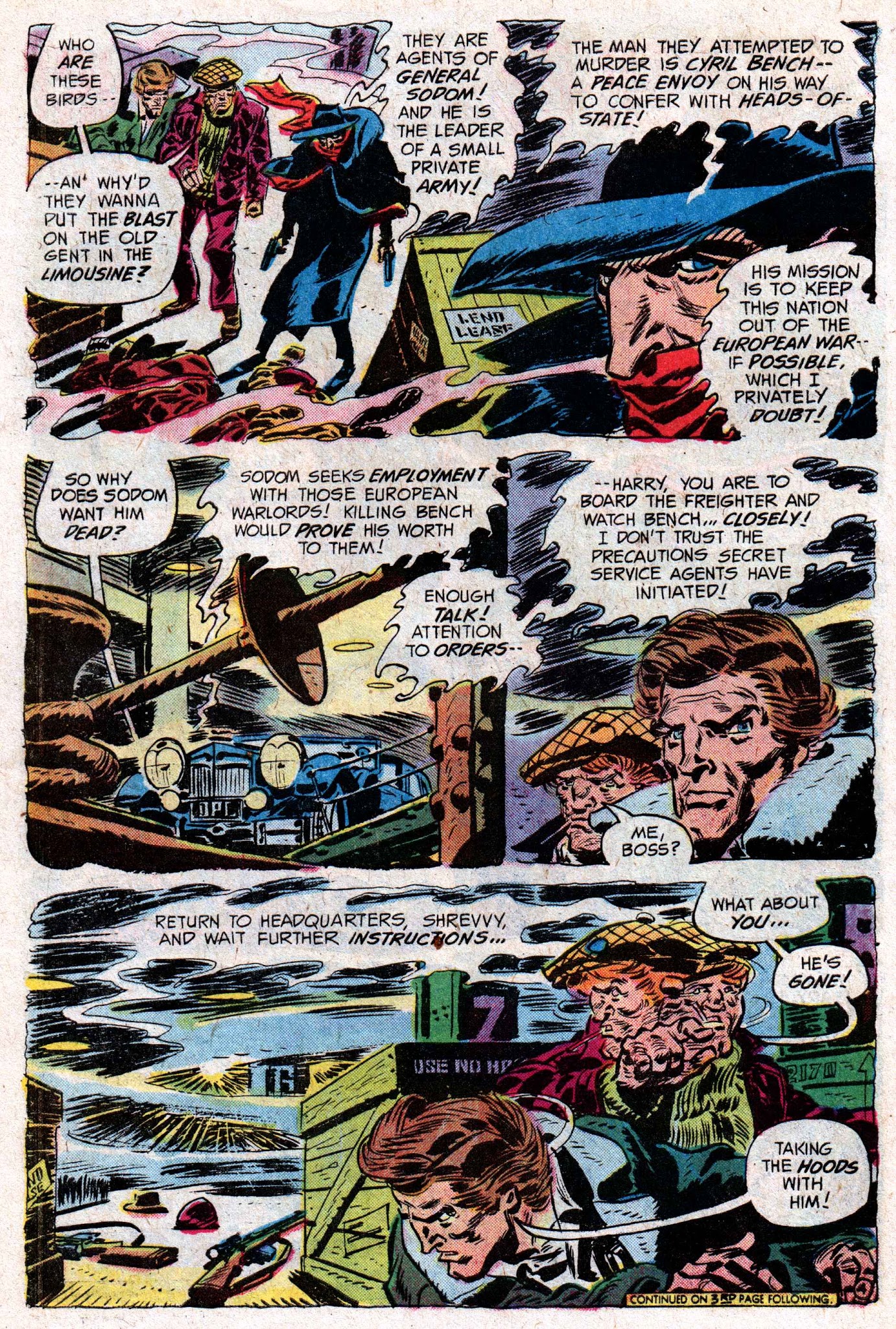 Read online The Shadow (1973) comic -  Issue #5 - 6