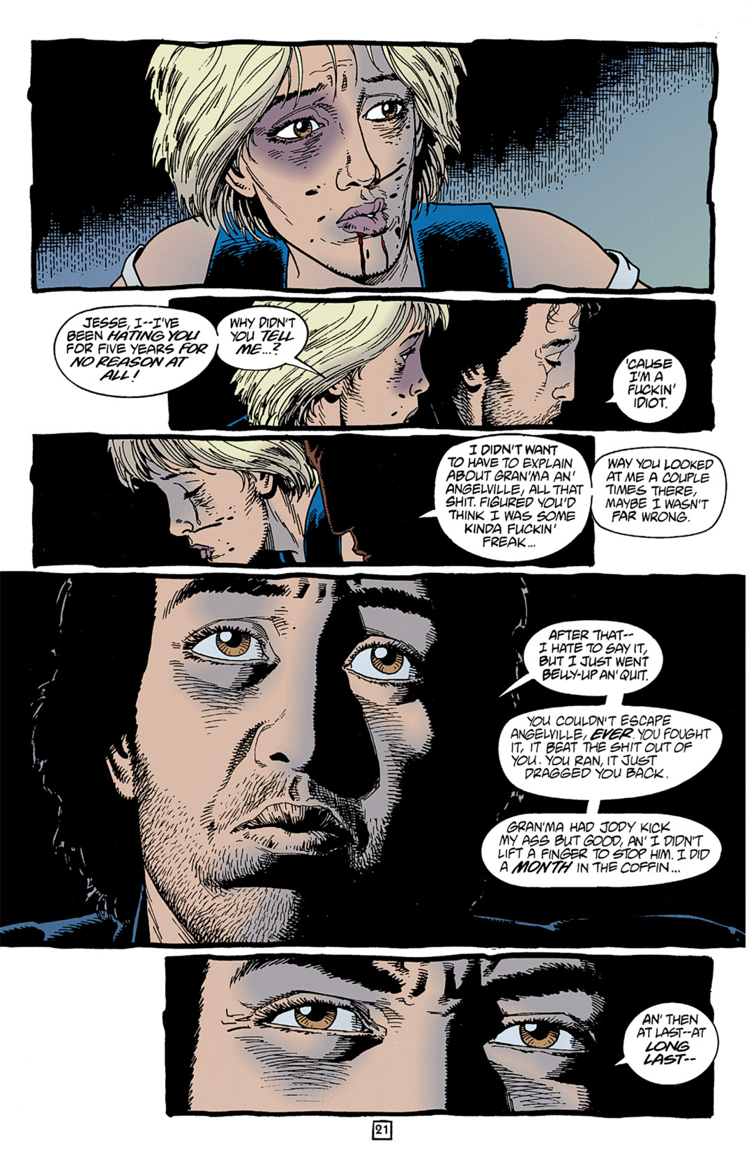 Read online Preacher comic -  Issue #10 - 22