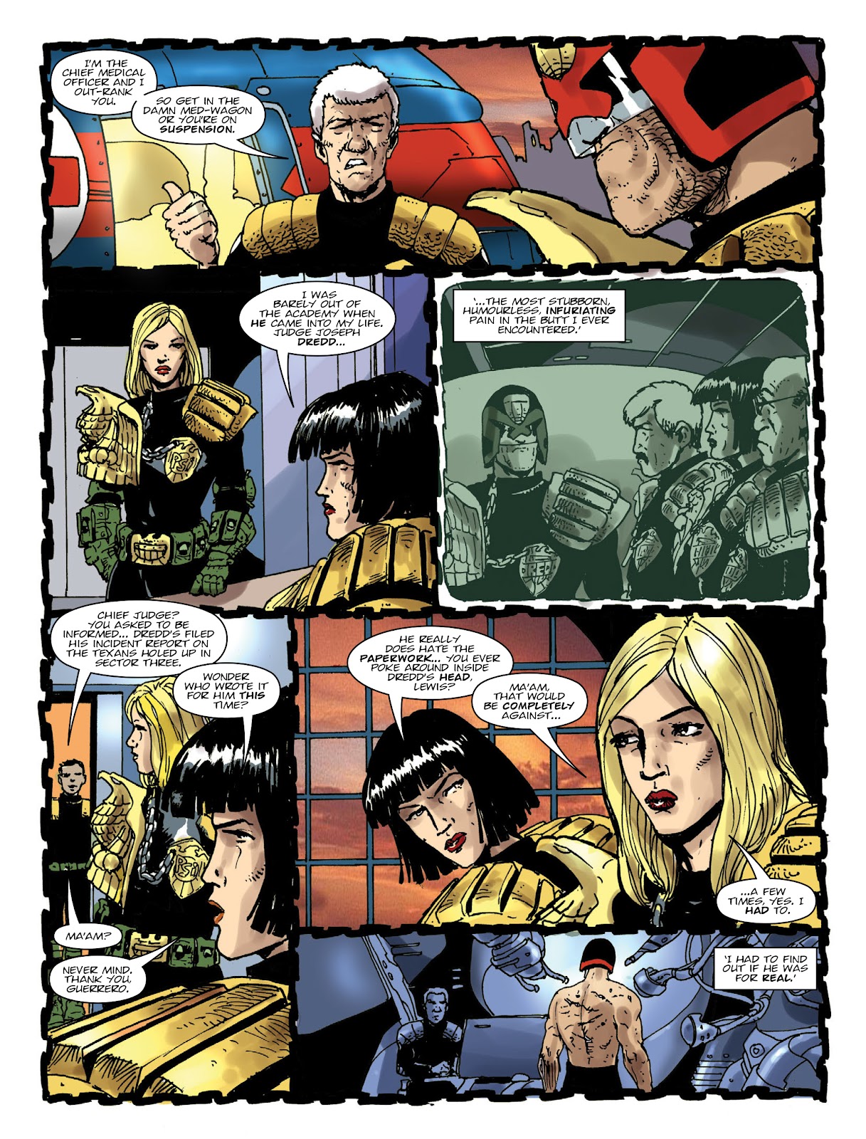 Judge Dredd Megazine (Vol. 5) issue 374 - Page 7