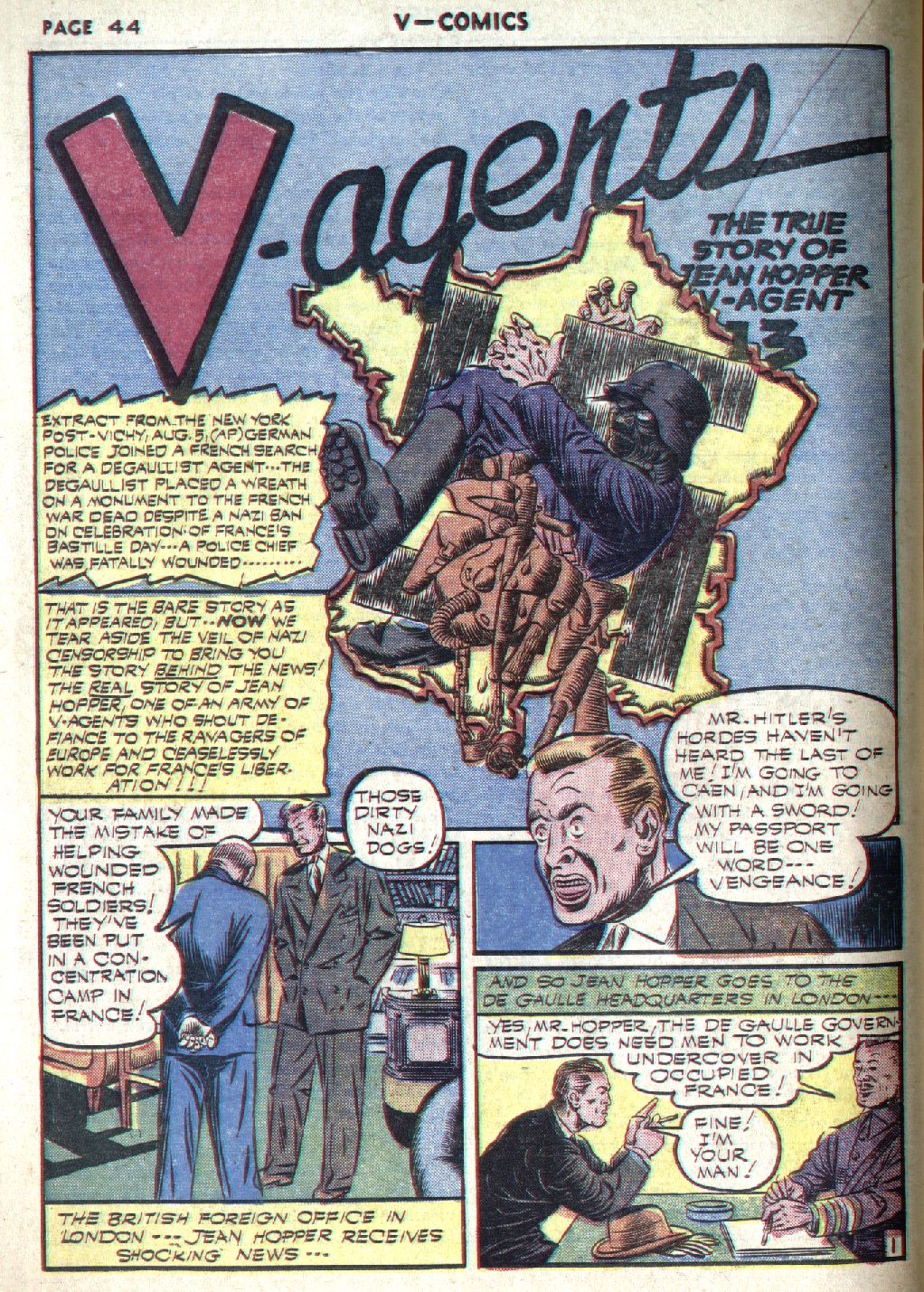 Read online V...- Comics comic -  Issue #1 - 45