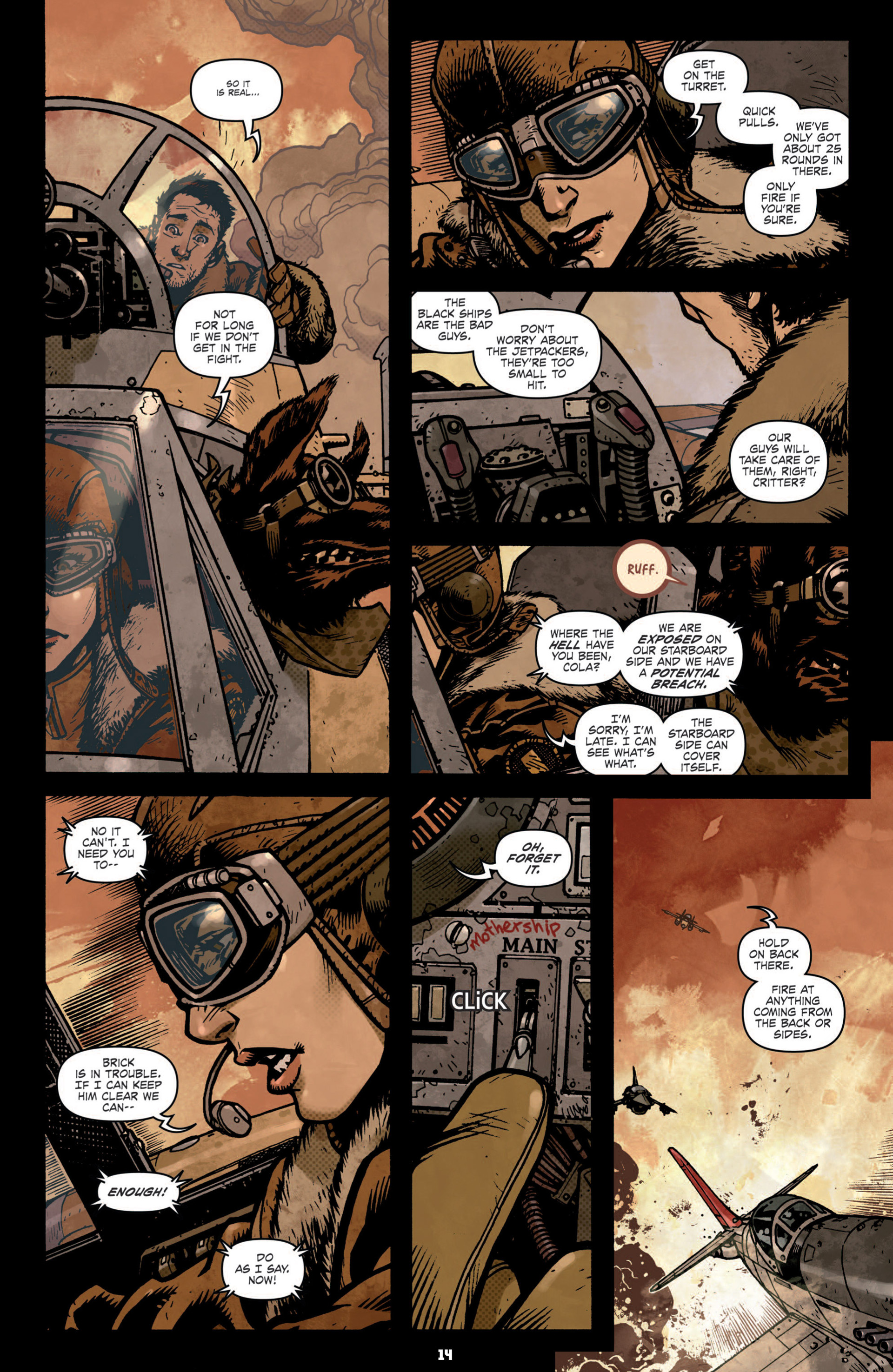 Read online Wild Blue Yonder comic -  Issue #1 - 16