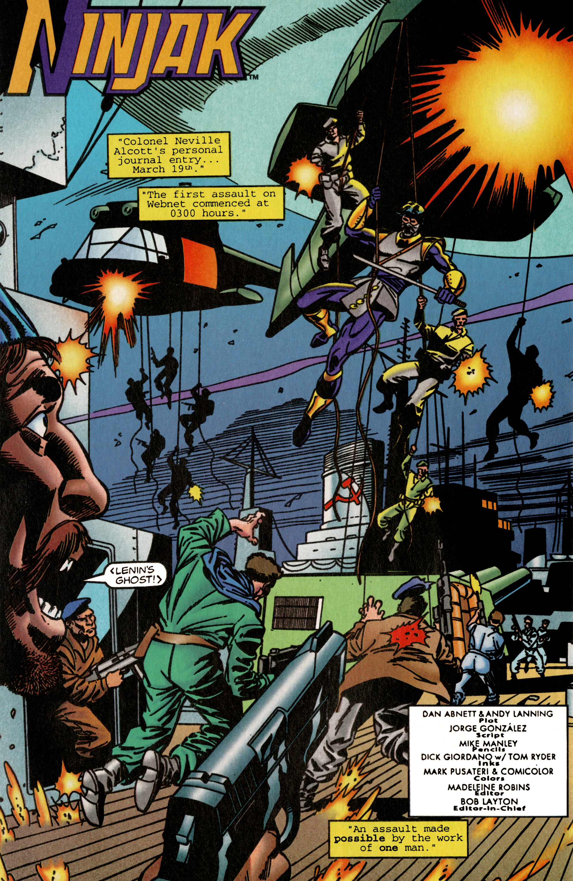 Read online Ninjak (1994) comic -  Issue #19 - 3