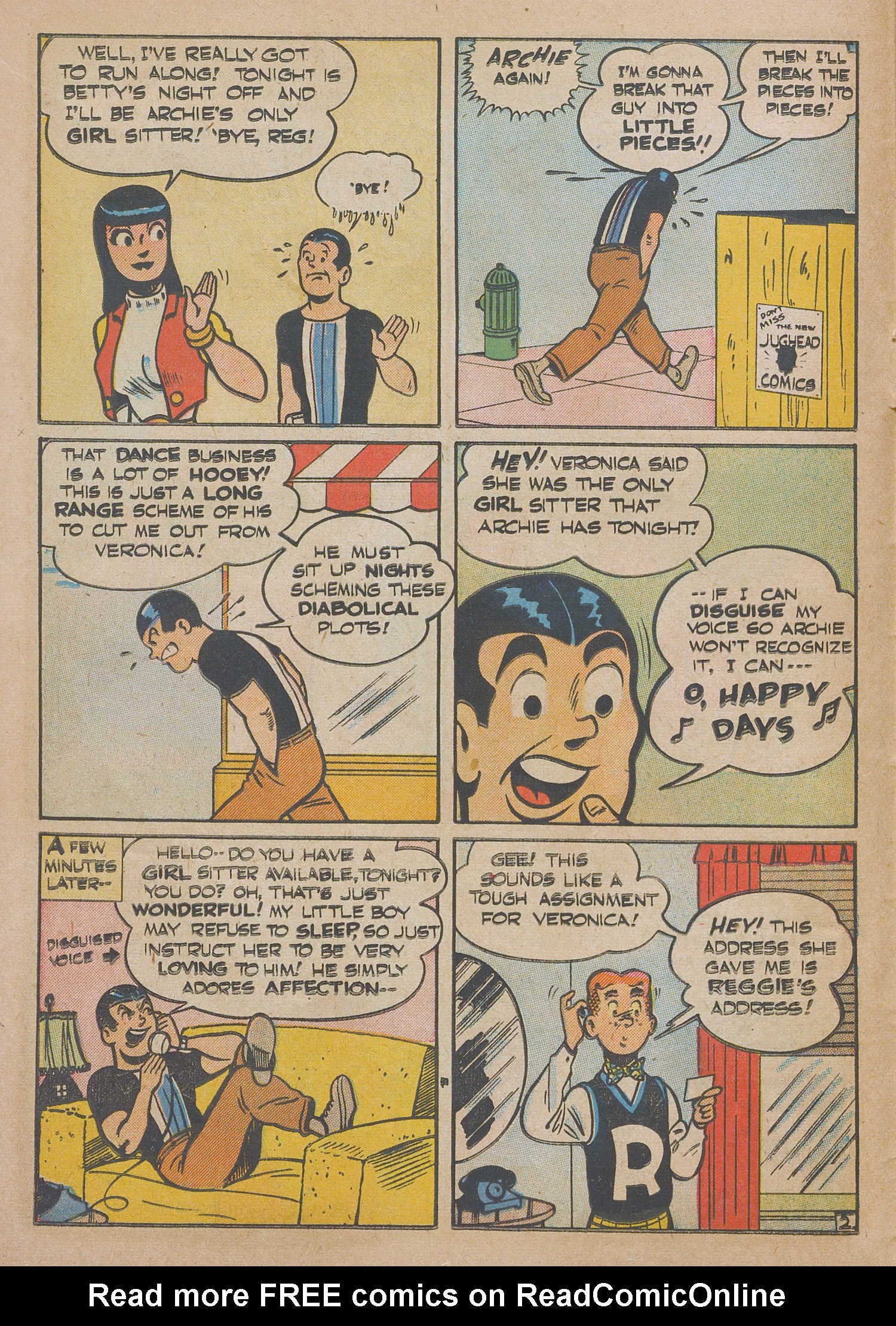 Read online Archie's Rival Reggie comic -  Issue #3 - 12