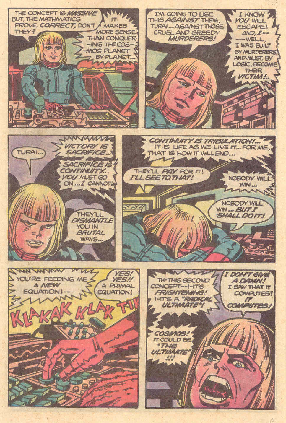 Read online Captain Victory and the Galactic Rangers (1981) comic -  Issue #11 - 20