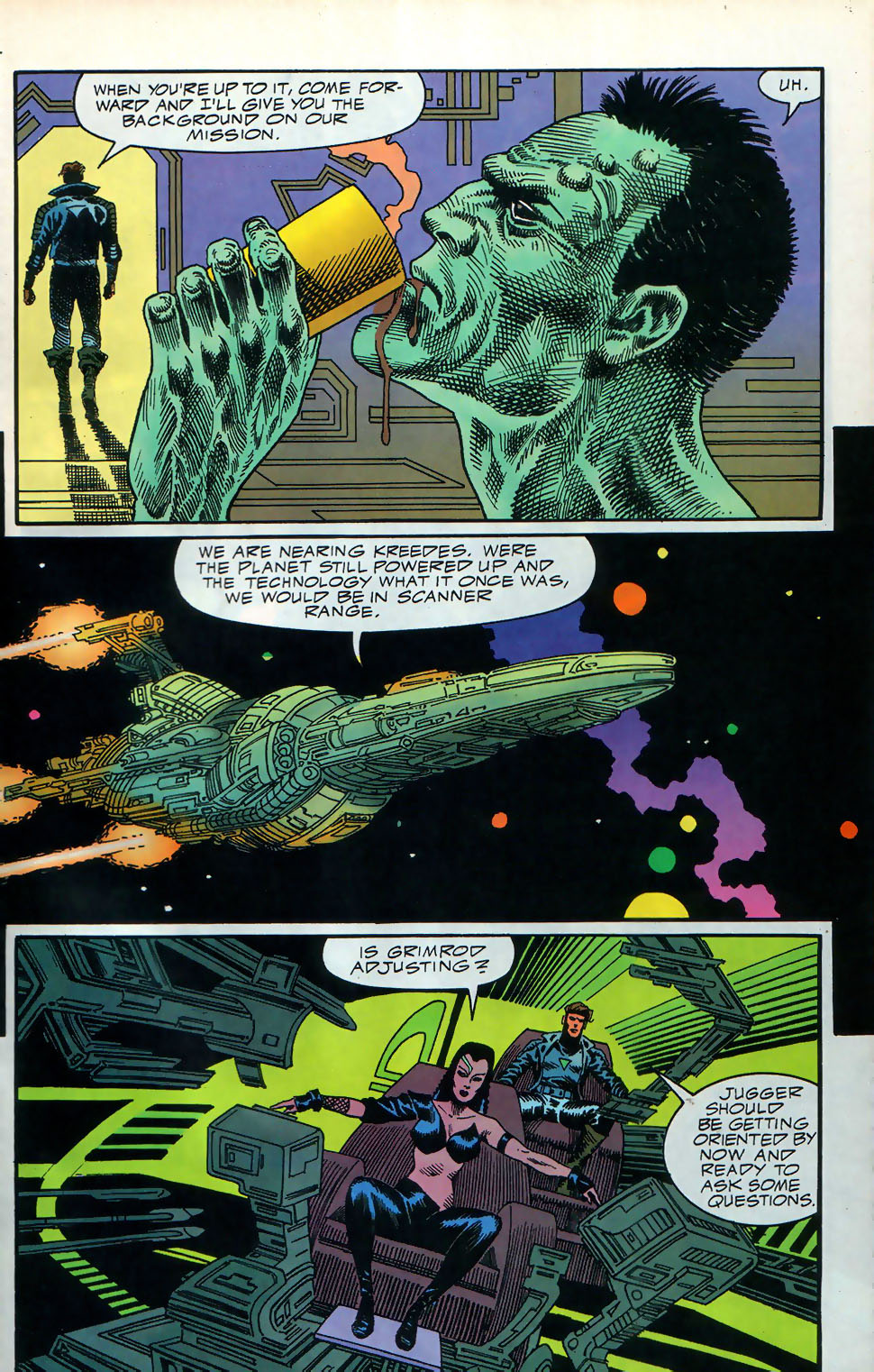 Read online Alien Legion: Binary Deep comic -  Issue # Full - 23