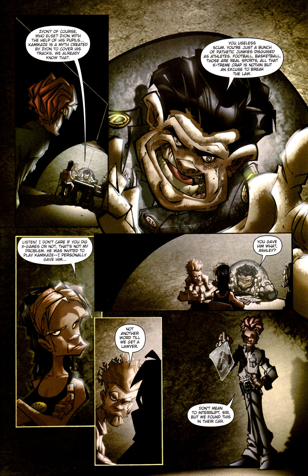Read online Kamikaze comic -  Issue #3 - 6
