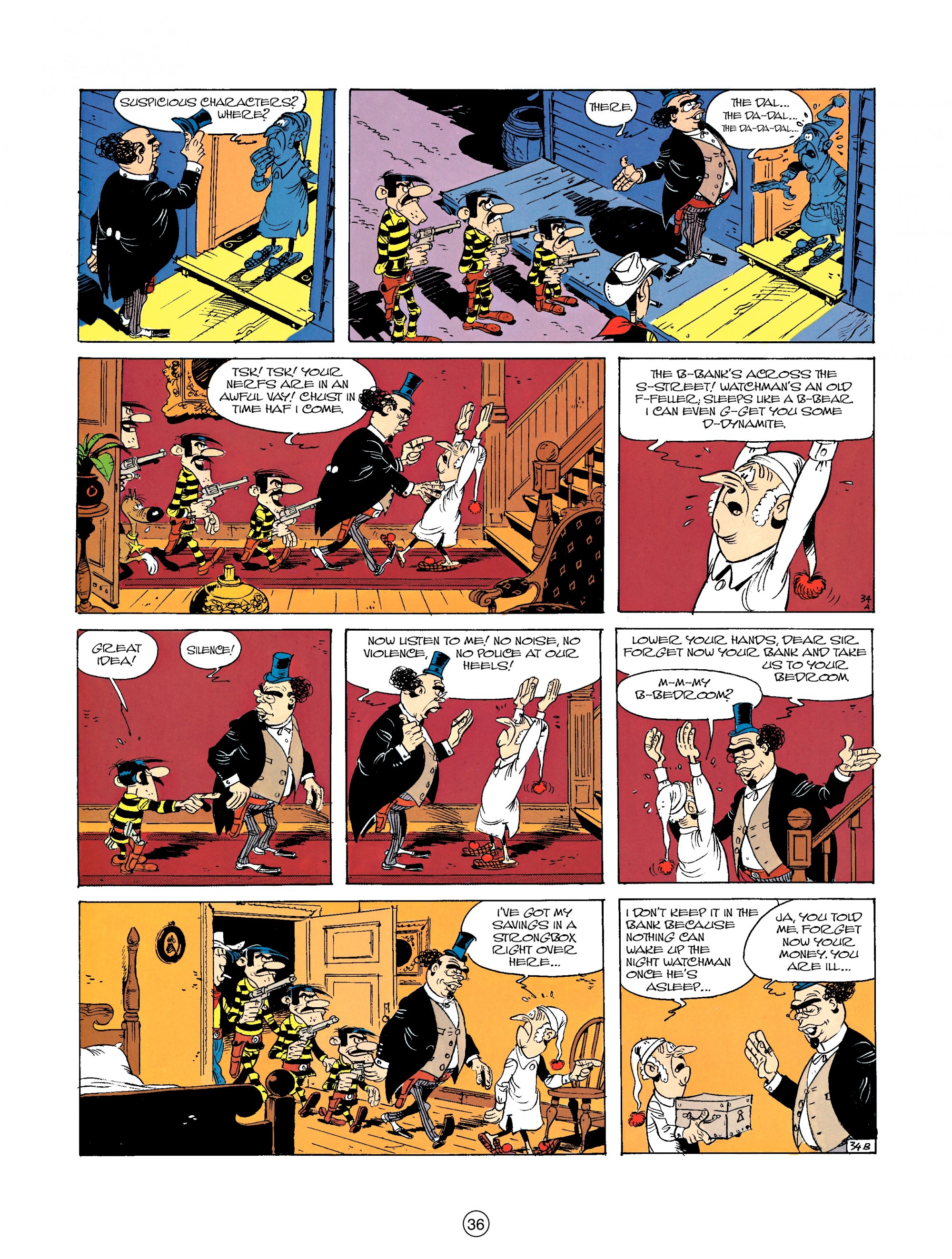 Read online A Lucky Luke Adventure comic -  Issue #23 - 36