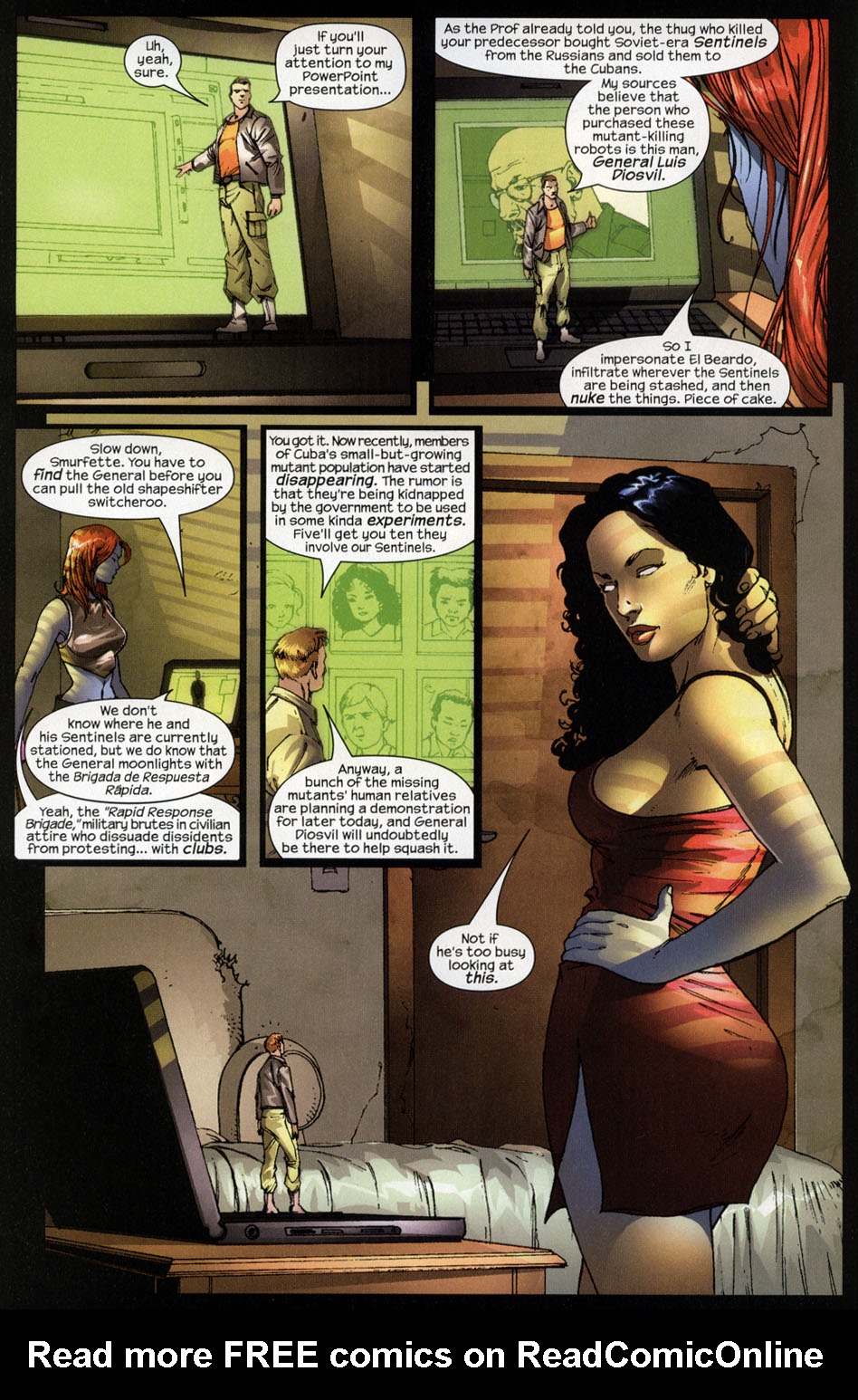 Read online Mystique comic -  Issue #4 - 9