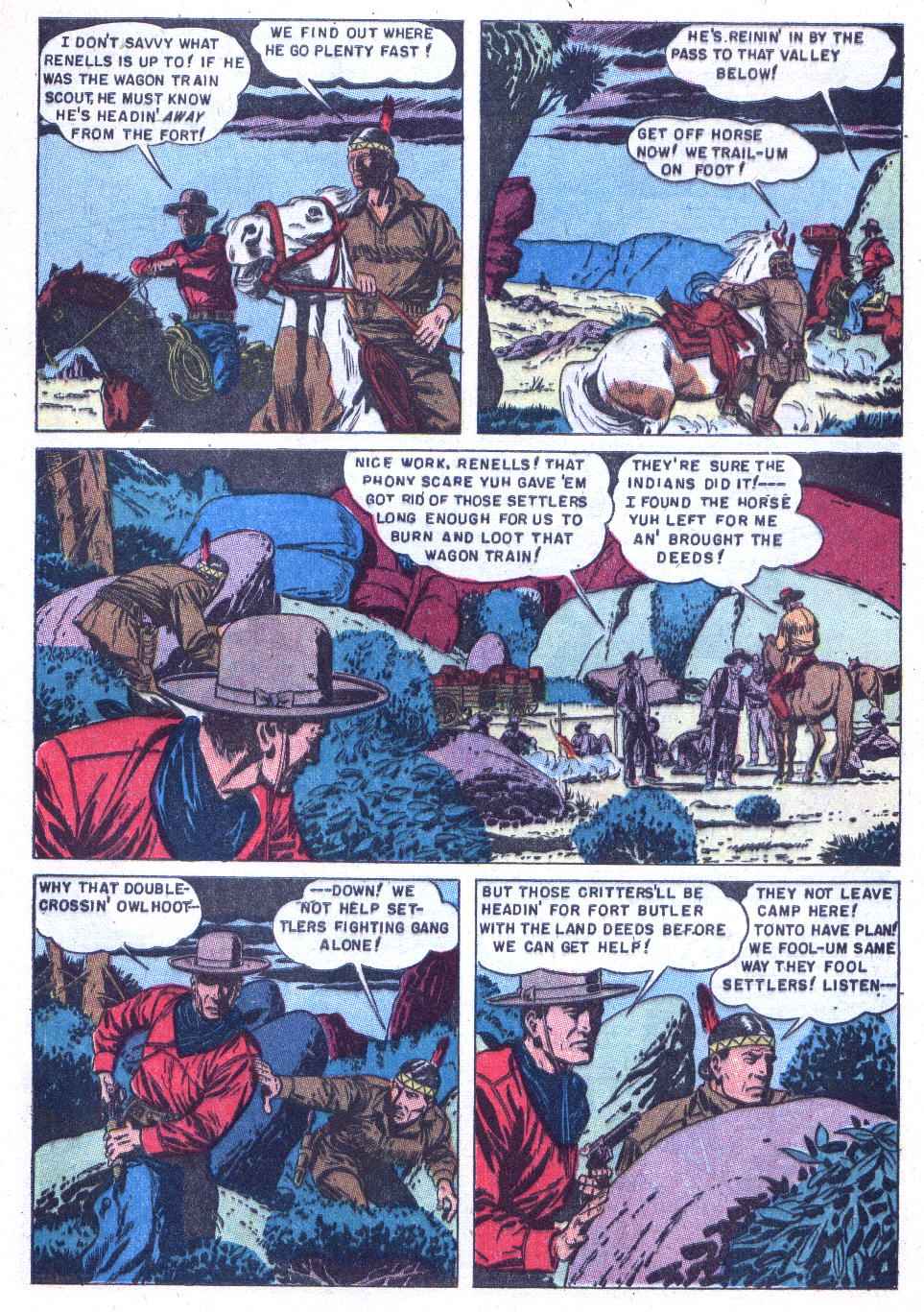 Read online Lone Ranger's Companion Tonto comic -  Issue #6 - 9
