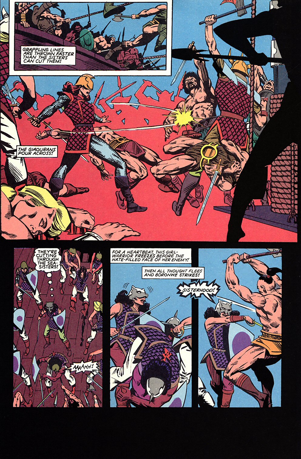 Read online Sisterhood of Steel comic -  Issue #3 - 26